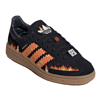 adidas Handball Spezial Minecraft Black Pure Orange (GS) Side IH1737