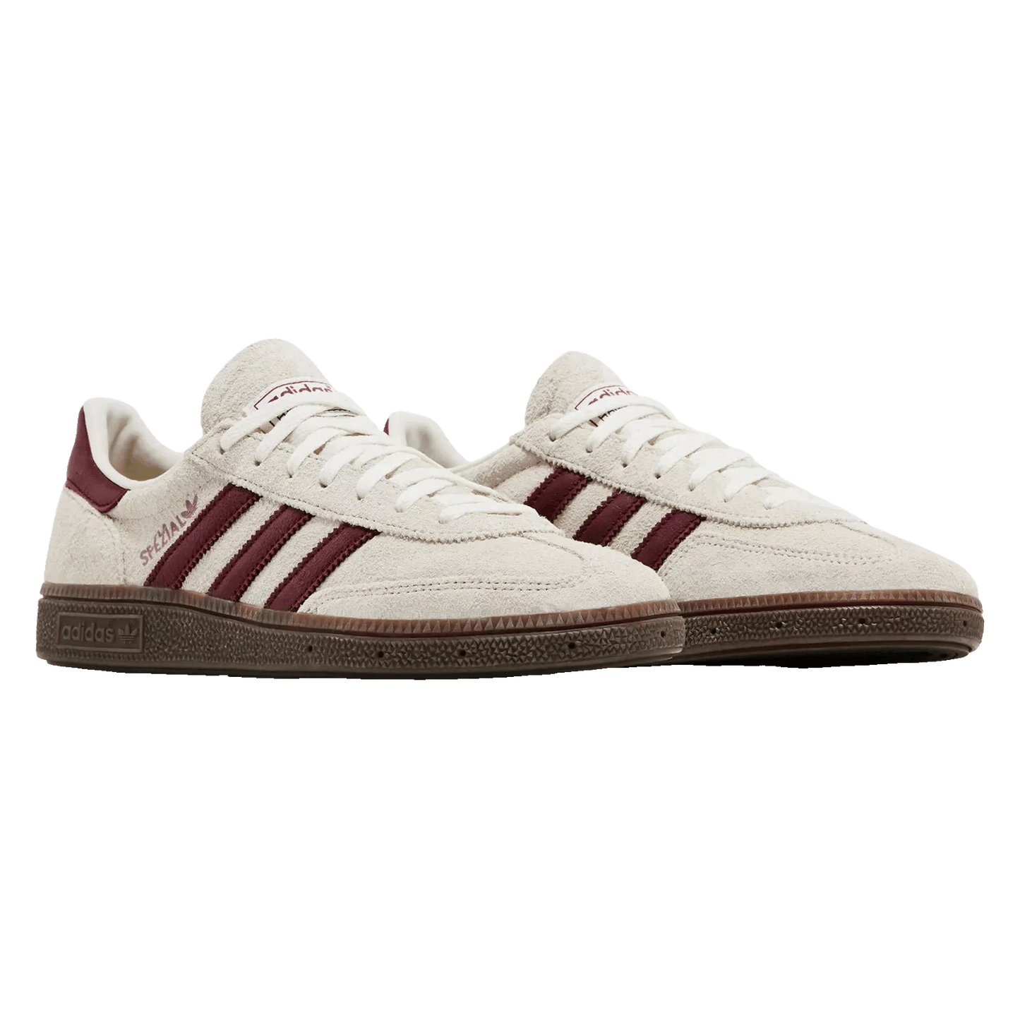 adidas Handball Spezial Off White Collegiate Burgundy (W) Side