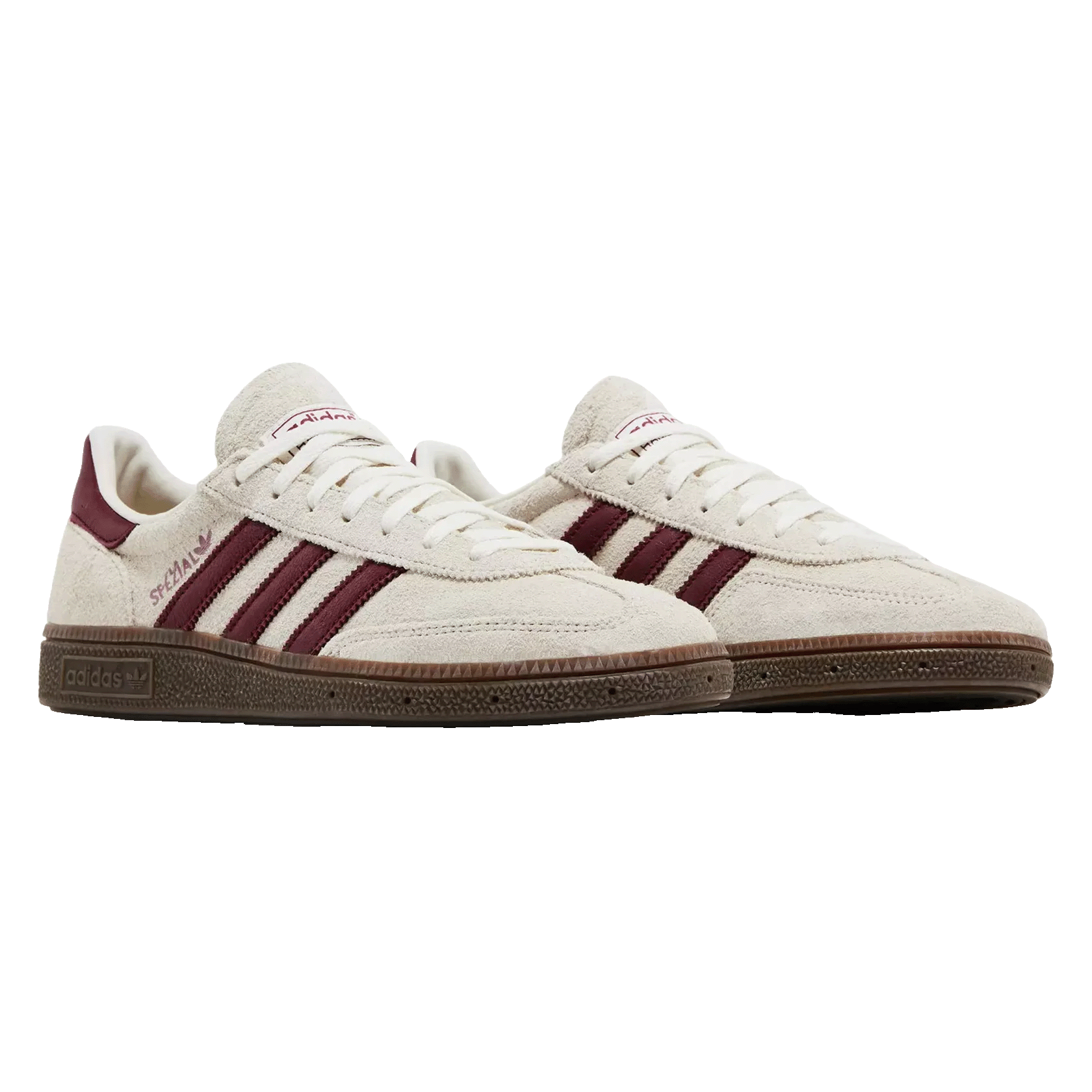 adidas Handball Spezial Off White Collegiate Burgundy (W) Side