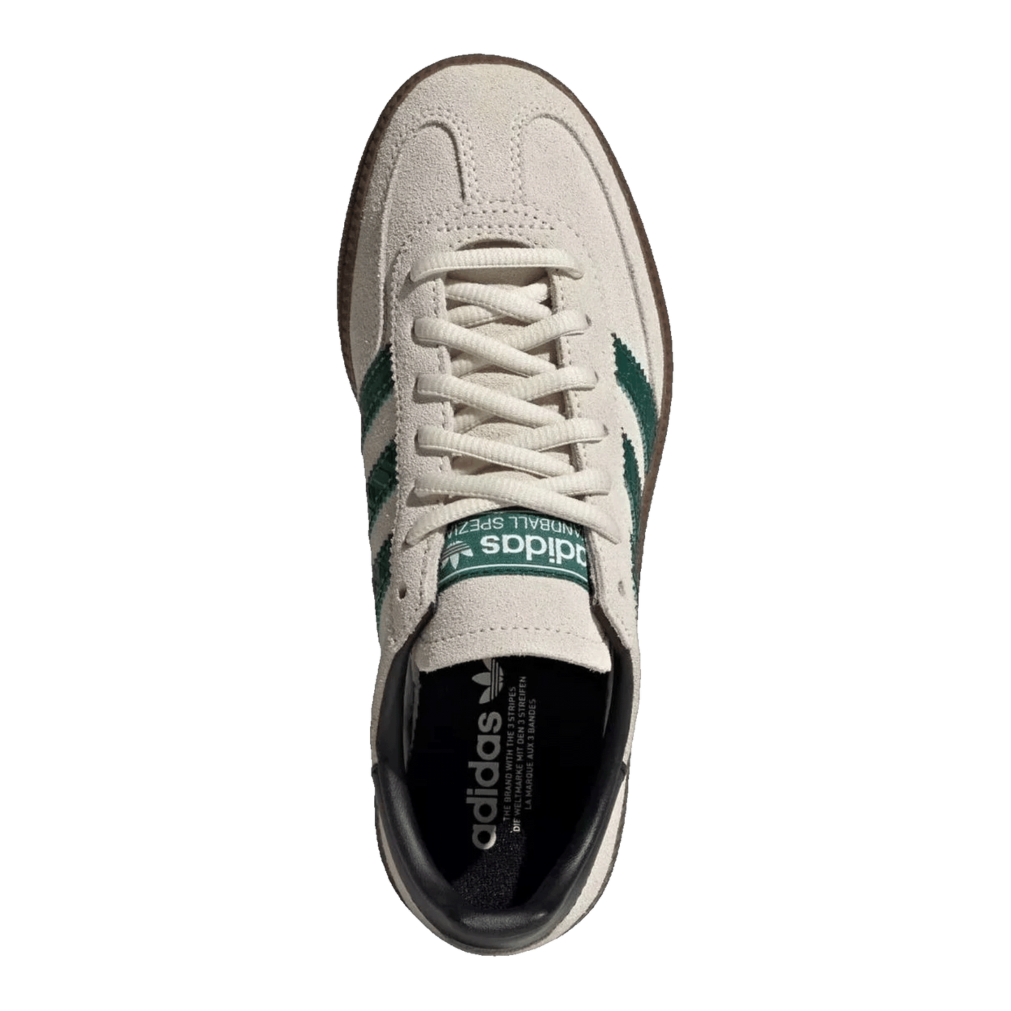 adidas Handball Spezial Off White Collegiate Green (GS) Oben JP9562