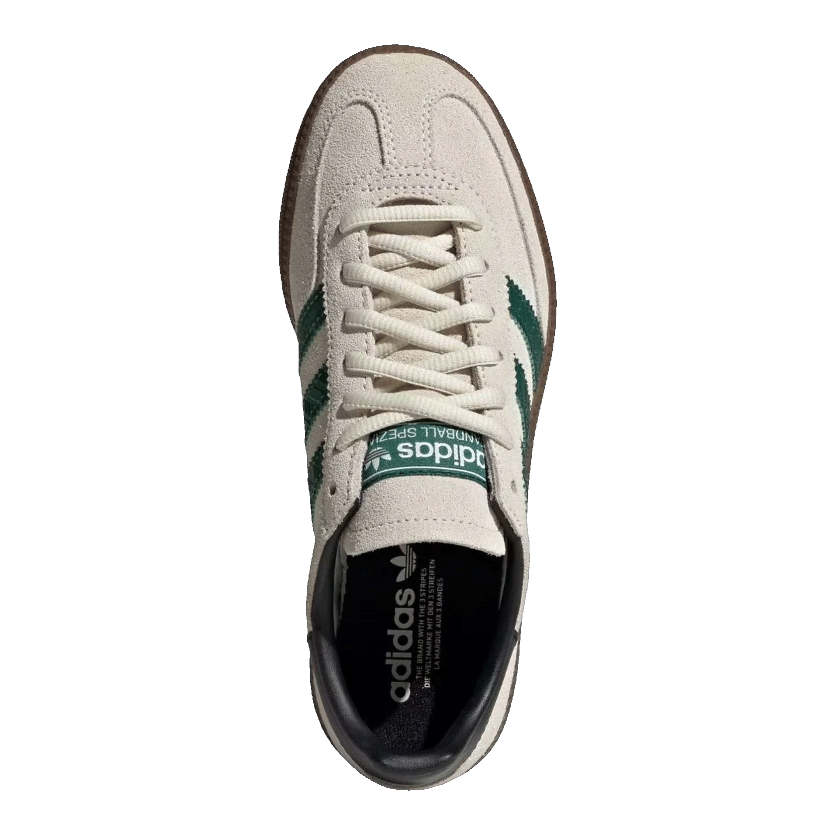 adidas Handball Spezial Off White Collegiate Green (GS) Oben JP9562