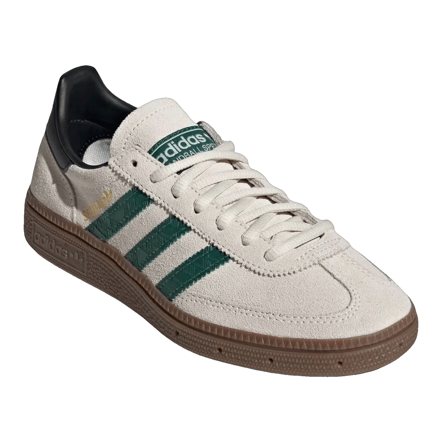 adidas Handball Spezial Off White Collegiate Green (GS) Side JP9562