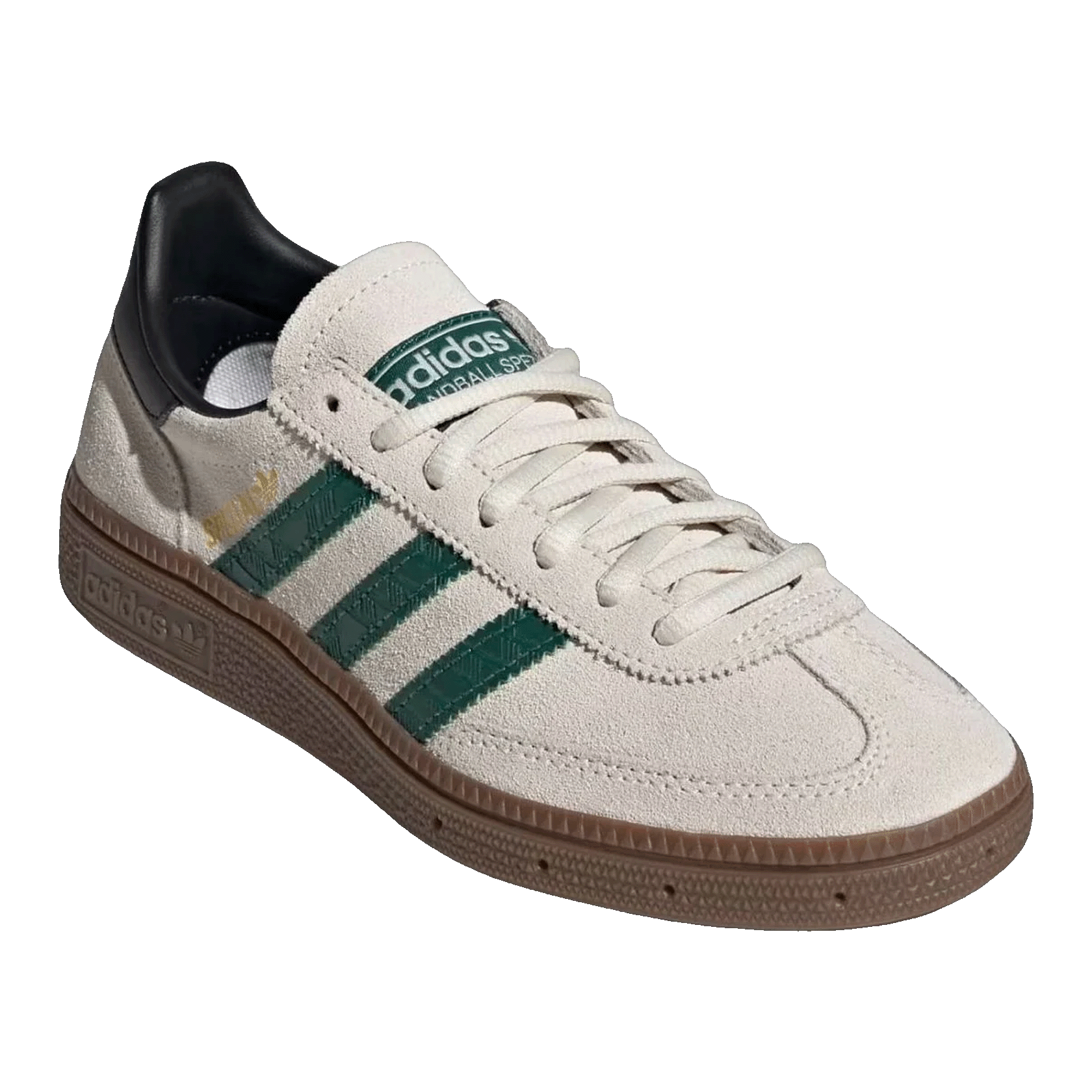 adidas Handball Spezial Off White Collegiate Green (GS) Side JP9562