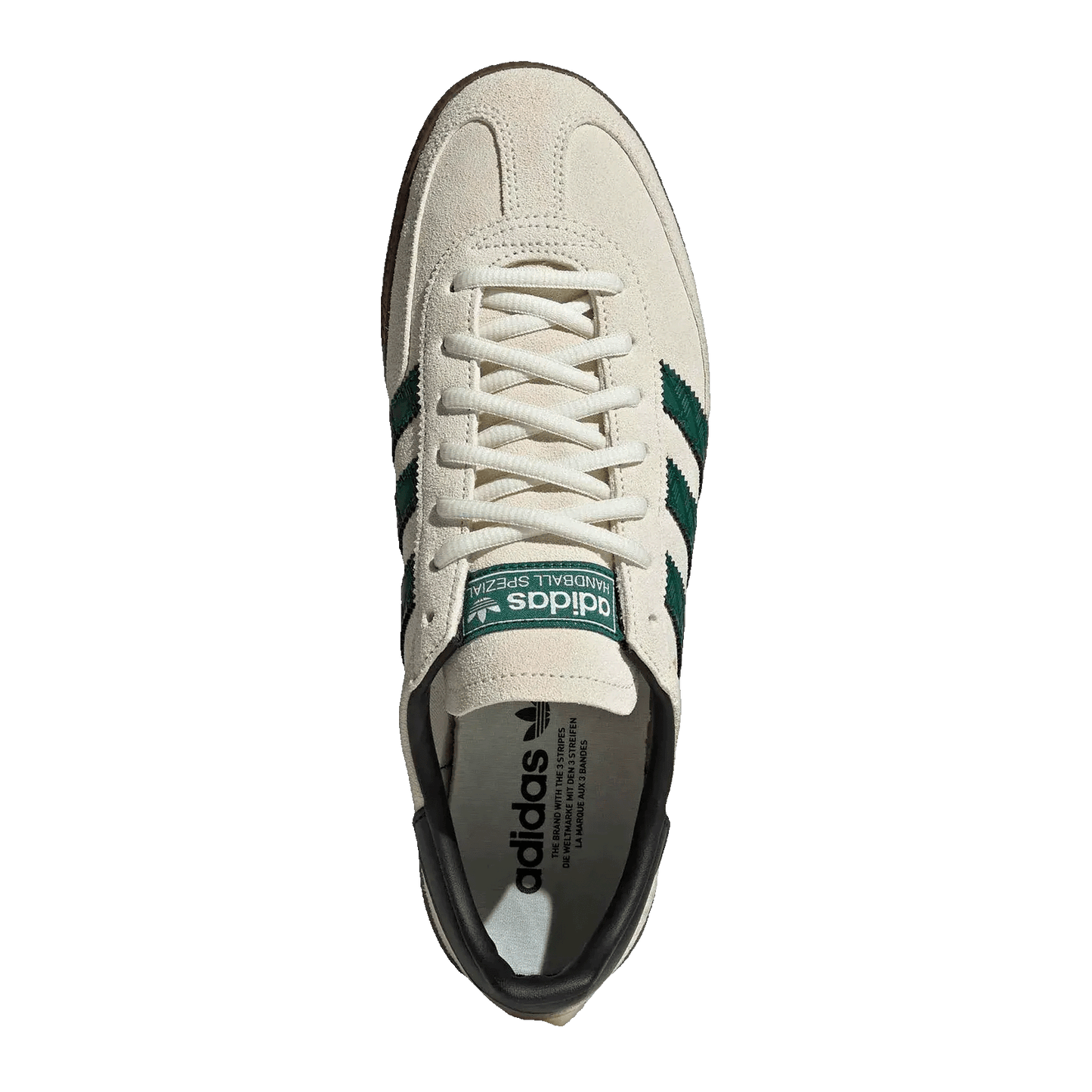 adidas Handball Spezial Off White Collegiate Green Oben IH6597