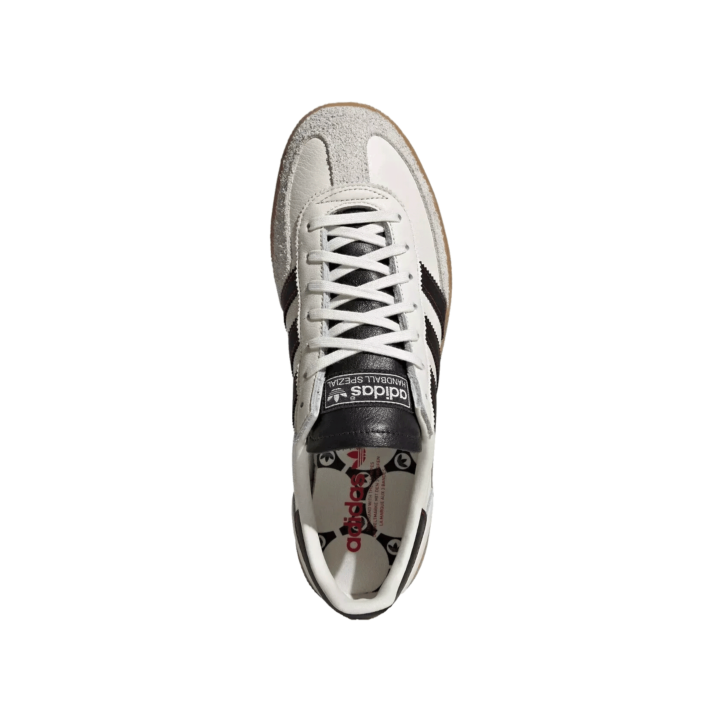 adidas Handball Spezial Off White Core Black Red Oben