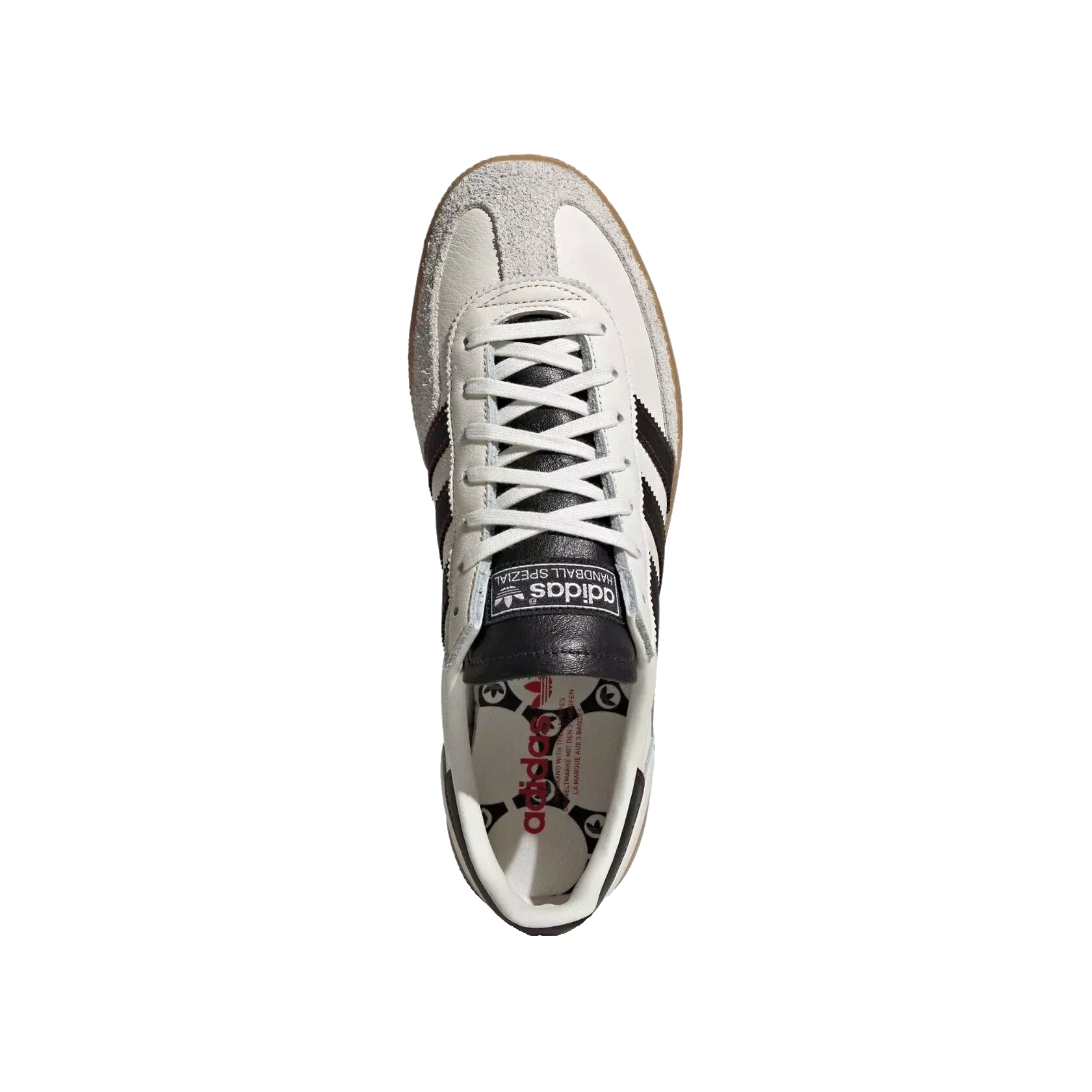 adidas Handball Spezial Off White Core Black Red Oben
