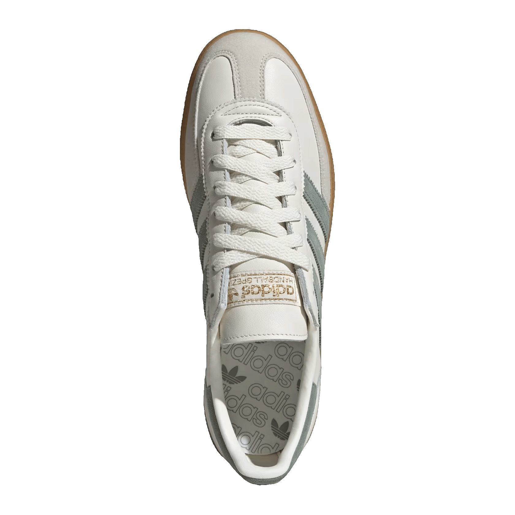 adidas Handball Spezial Off White Silver Green Oben IF9730