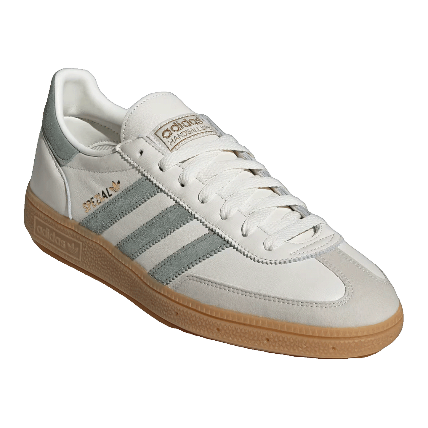 adidas Handball Spezial Off White Silver Green Side IF9730