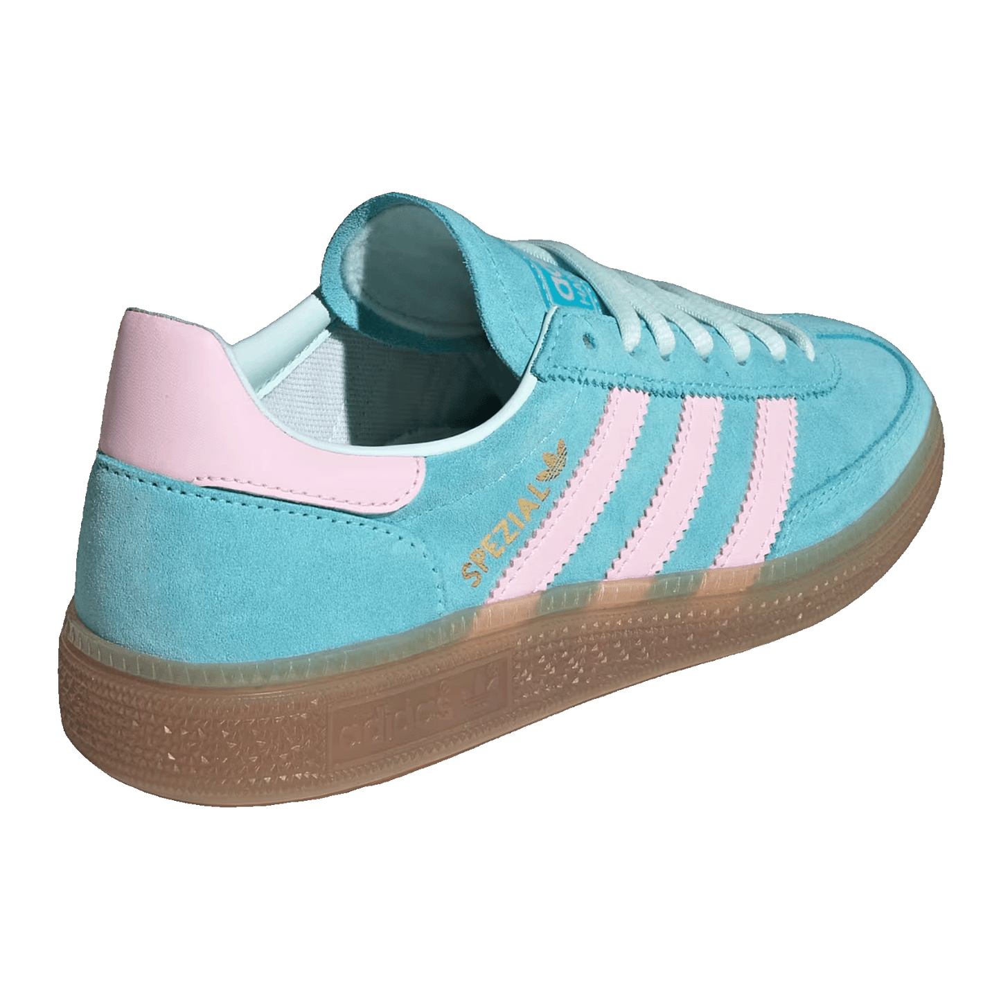 adidas Handball Spezial Pulse Aqua Clear Pink (GS) Back KJ3775