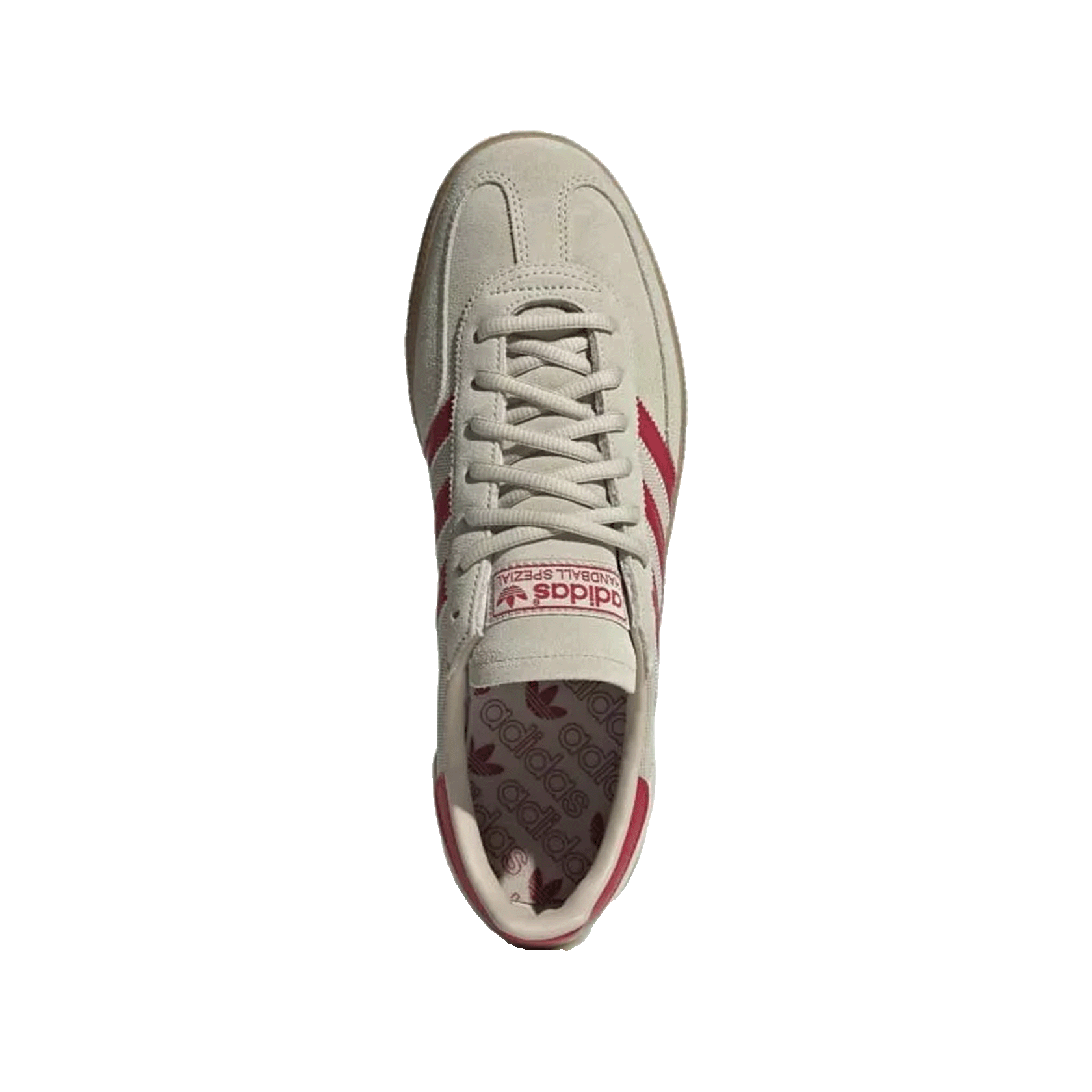 adidas Handball Spezial Putty Grey Team Victory Red Wonder Beige Oben