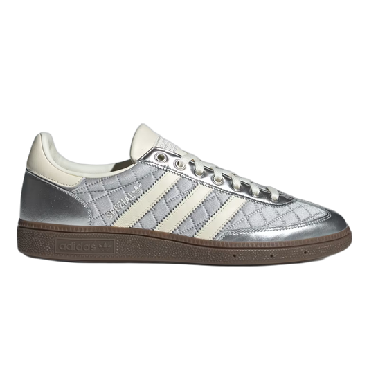 adidas Handball Spezial Quilted Silver Metallic Cream White Gum KJ0853