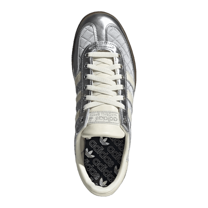 adidas Handball Spezial Quilted Silver Metallic Cream White Gum Oben KJ0853