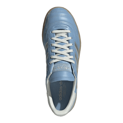 adidas Handball Spezial Quilted Stitching Ash Blue Silver (W) Oben JR3728
