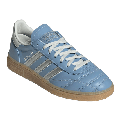 adidas Handball Spezial Quilted Stitching Ash Blue Silver (W) Side JR3728