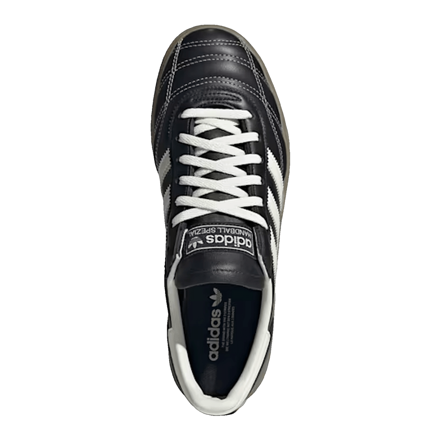 adidas Handball Spezial Quilted Stitching Black Off White (W) Oben JR3723