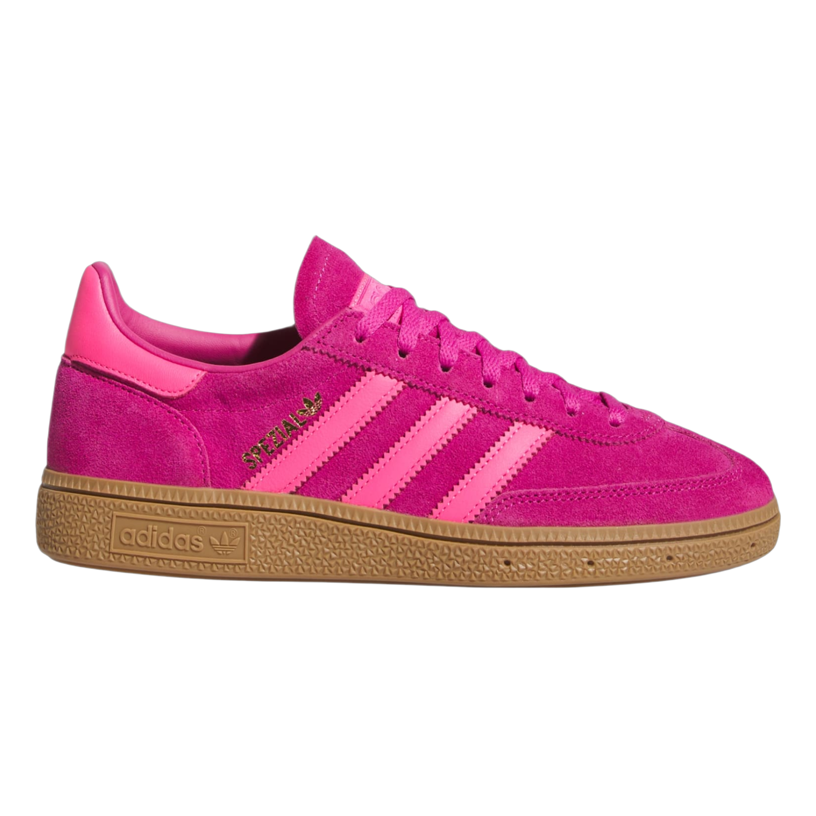 adidas Handball Spezial Semi Lucid Fuchsia Lucid Pink Gold Metallic (W) JQ7262