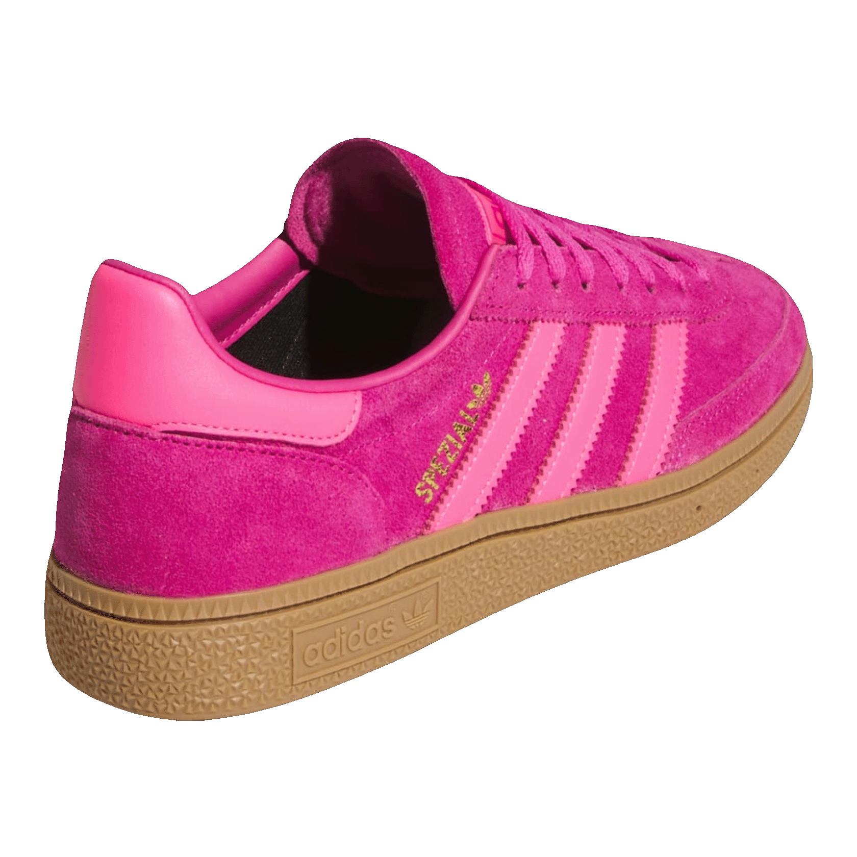 adidas Handball Spezial Semi Lucid Fuchsia Lucid Pink Gold Metallic (W) Back JQ7262