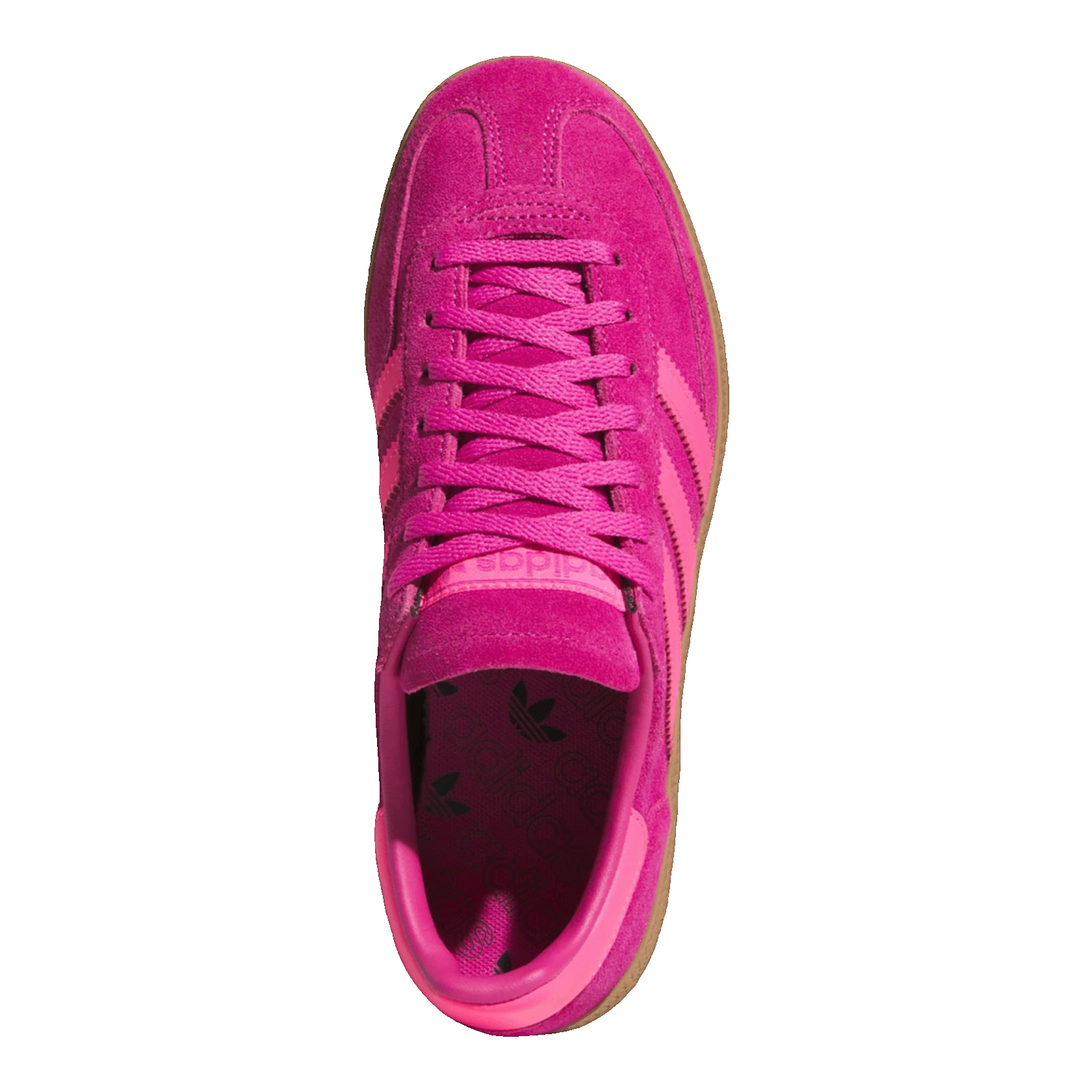 adidas Handball Spezial Semi Lucid Fuchsia Lucid Pink Gold Metallic (W) Oben JQ7262