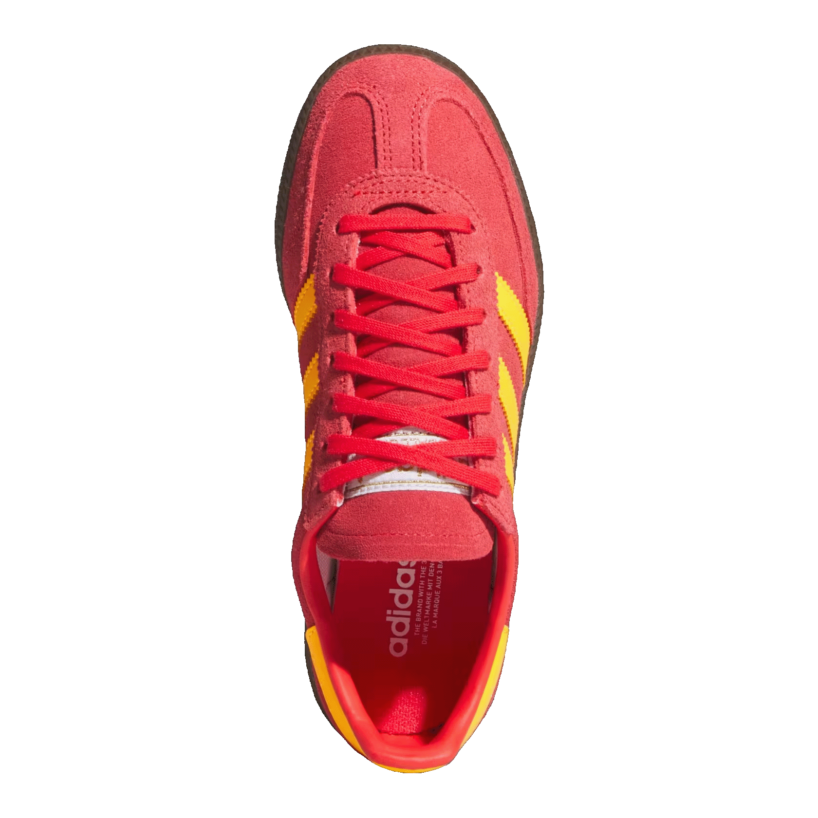 adidas Handball Spezial Semi Lucid Red Tangerine Gum (GS) Oben JP9554