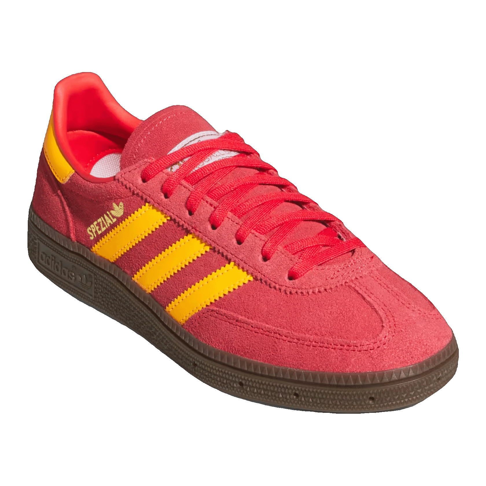 adidas Handball Spezial Semi Lucid Red Tangerine Gum (GS) Side JP9554