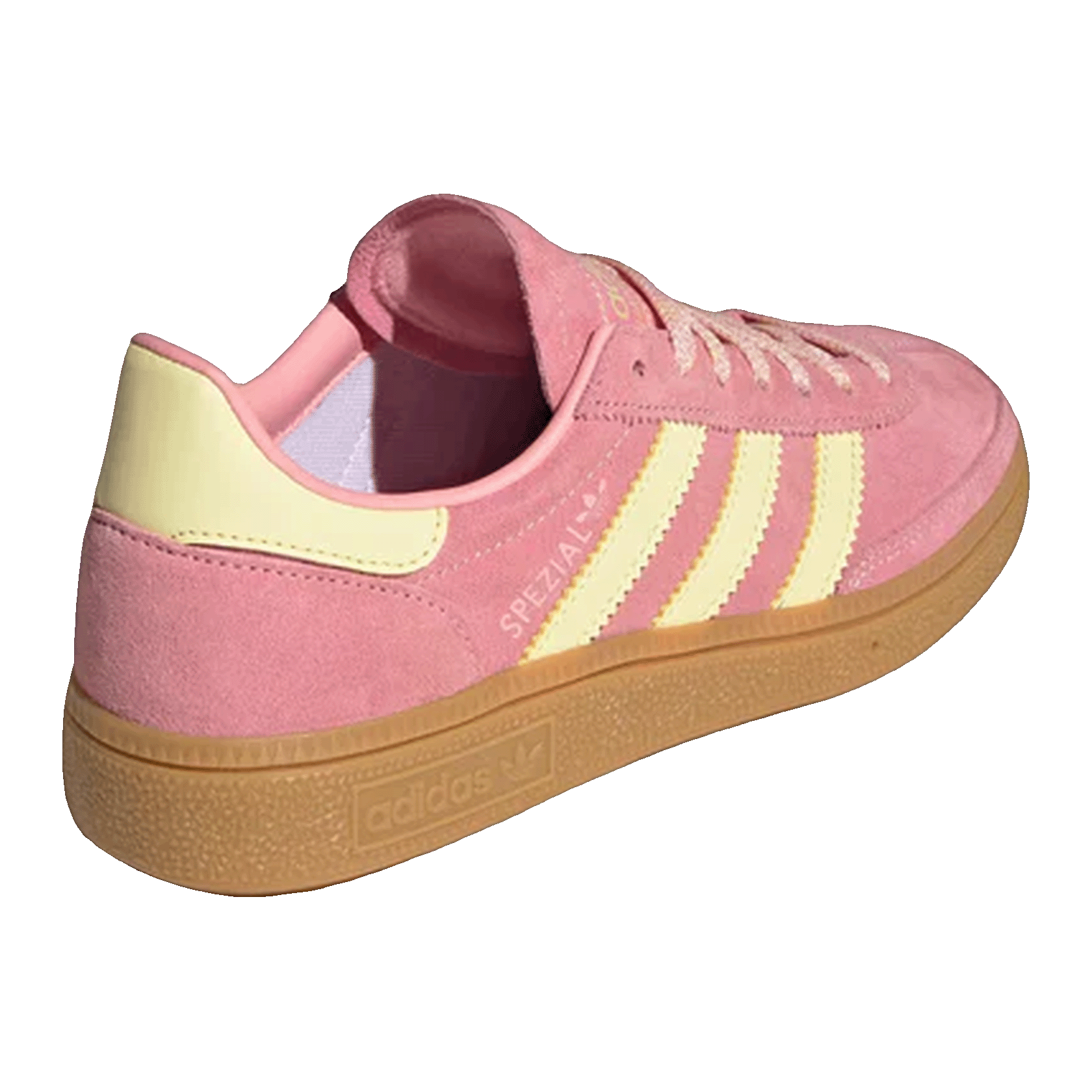 adidas Handball Spezial Semi Pink Spark Almost Yellow (GS) Back JQ5778