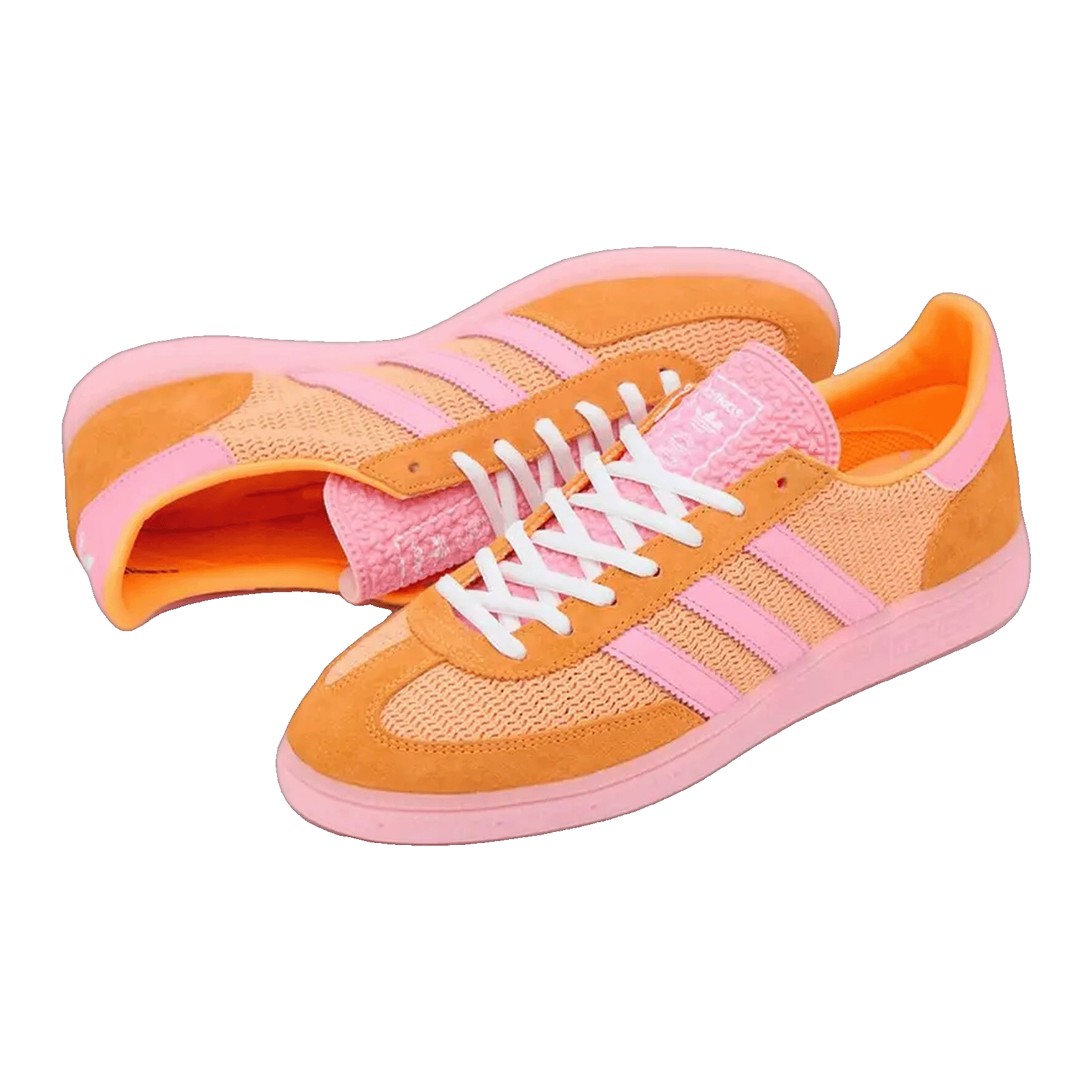 adidas Handball Spezial Signal Orange Bliss Pink Side JR1093