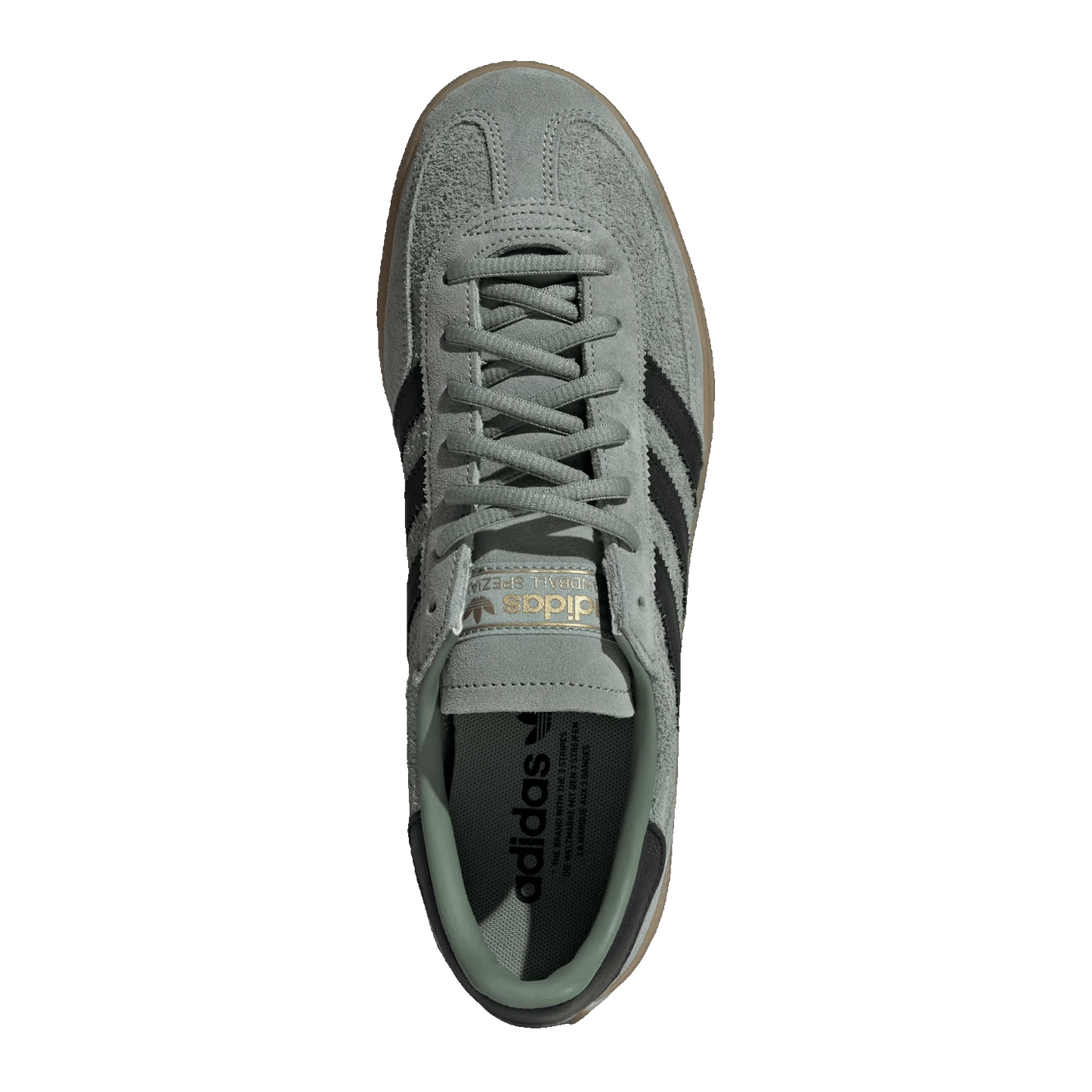 adidas Handball Spezial Silver Green Black Gum Oben IH6507