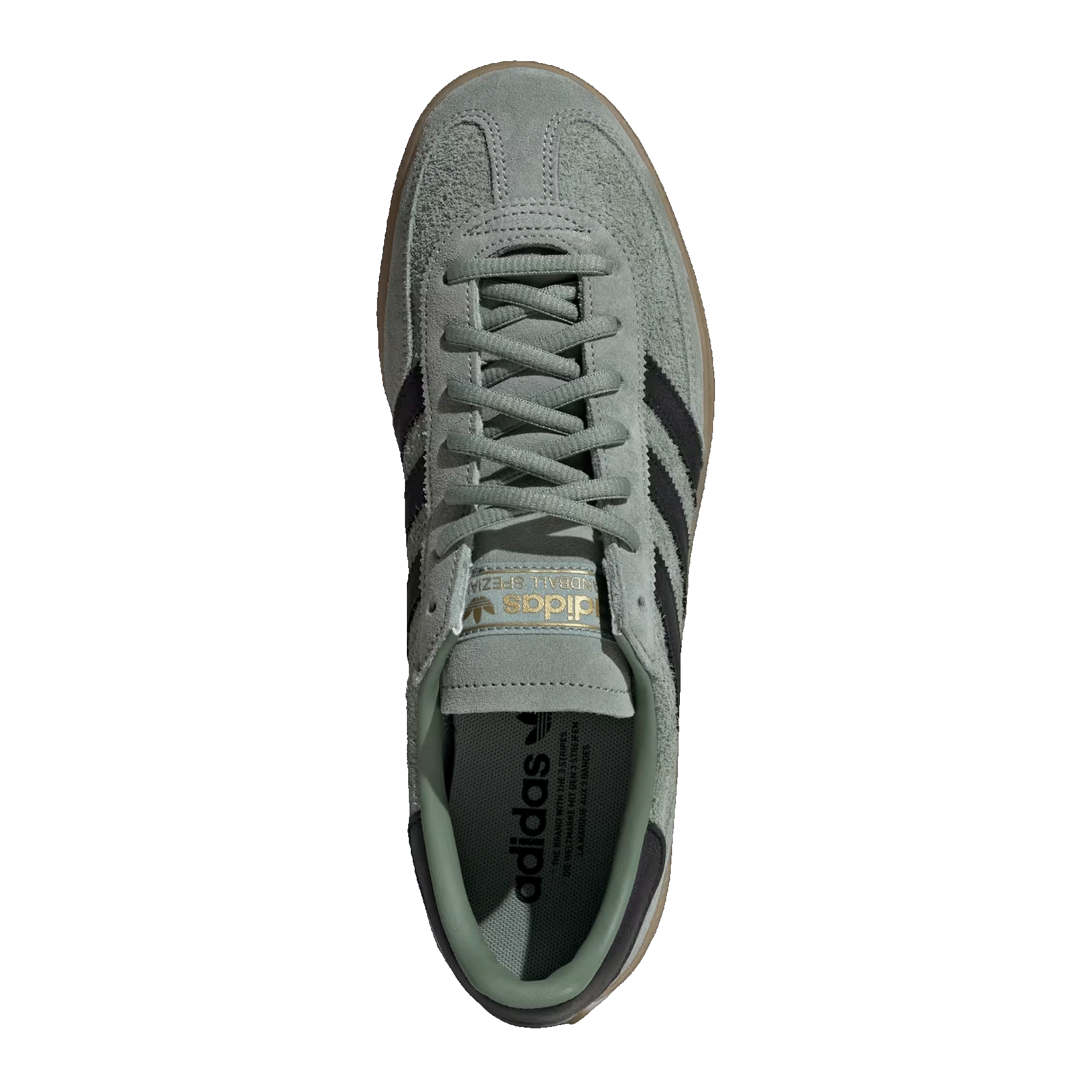 adidas Handball Spezial Silver Green Black Gum Oben IH6507