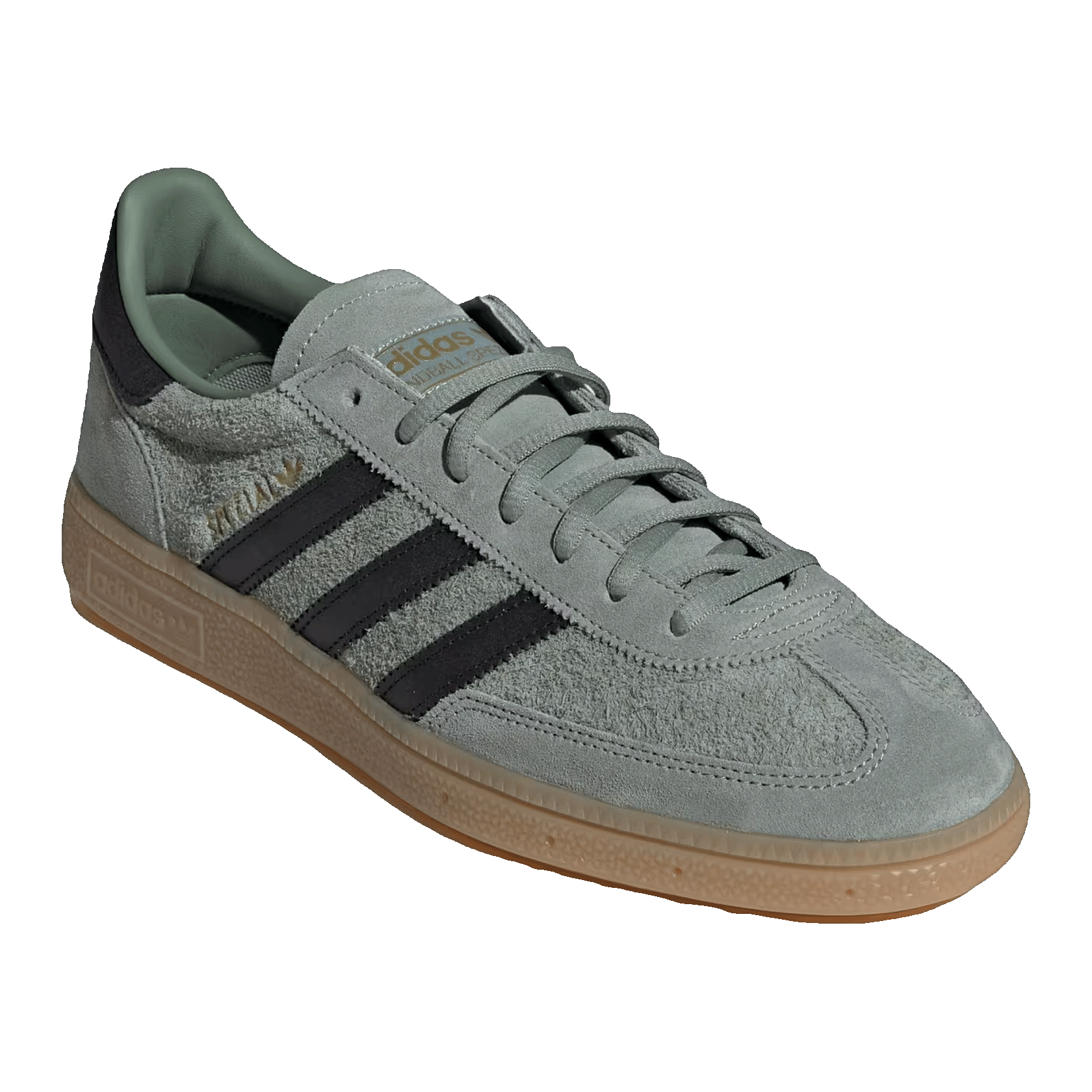 adidas Handball Spezial Silver Green Black Gum Side IH6507