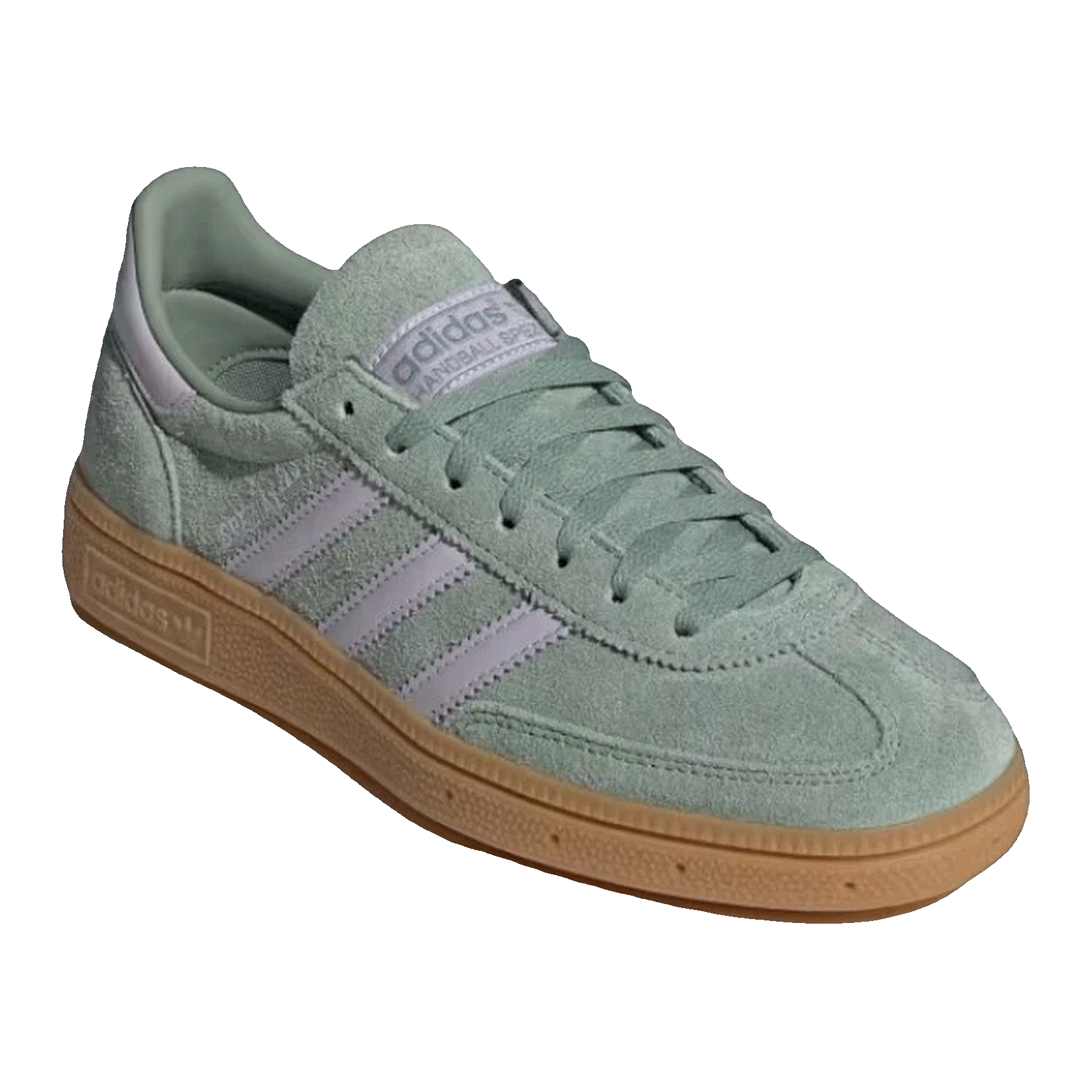 adidas Handball Spezial Silver Green Silver Dawn (W) Side JS2857