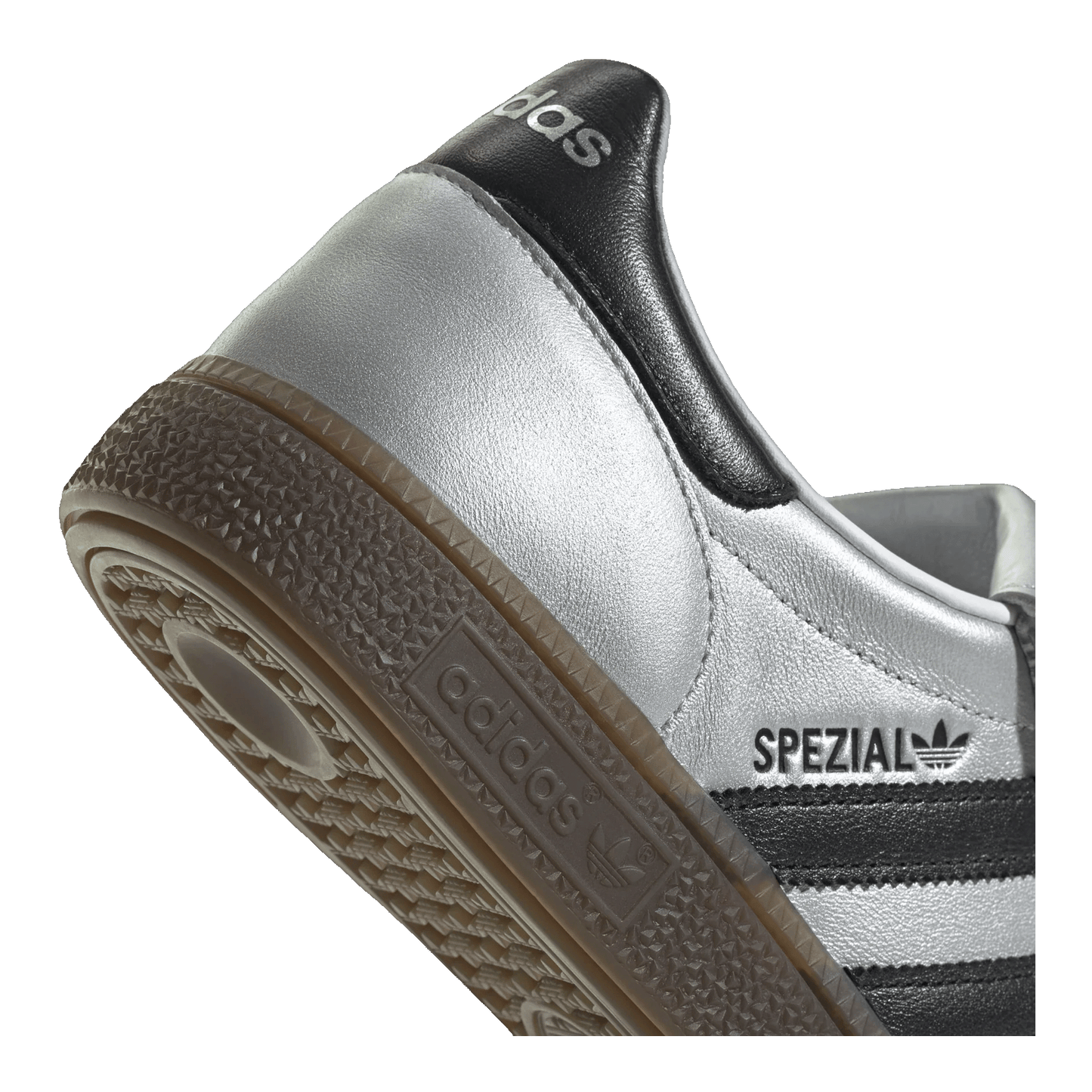 adidas Handball Spezial Silver Metallic Core Black Back JS0599