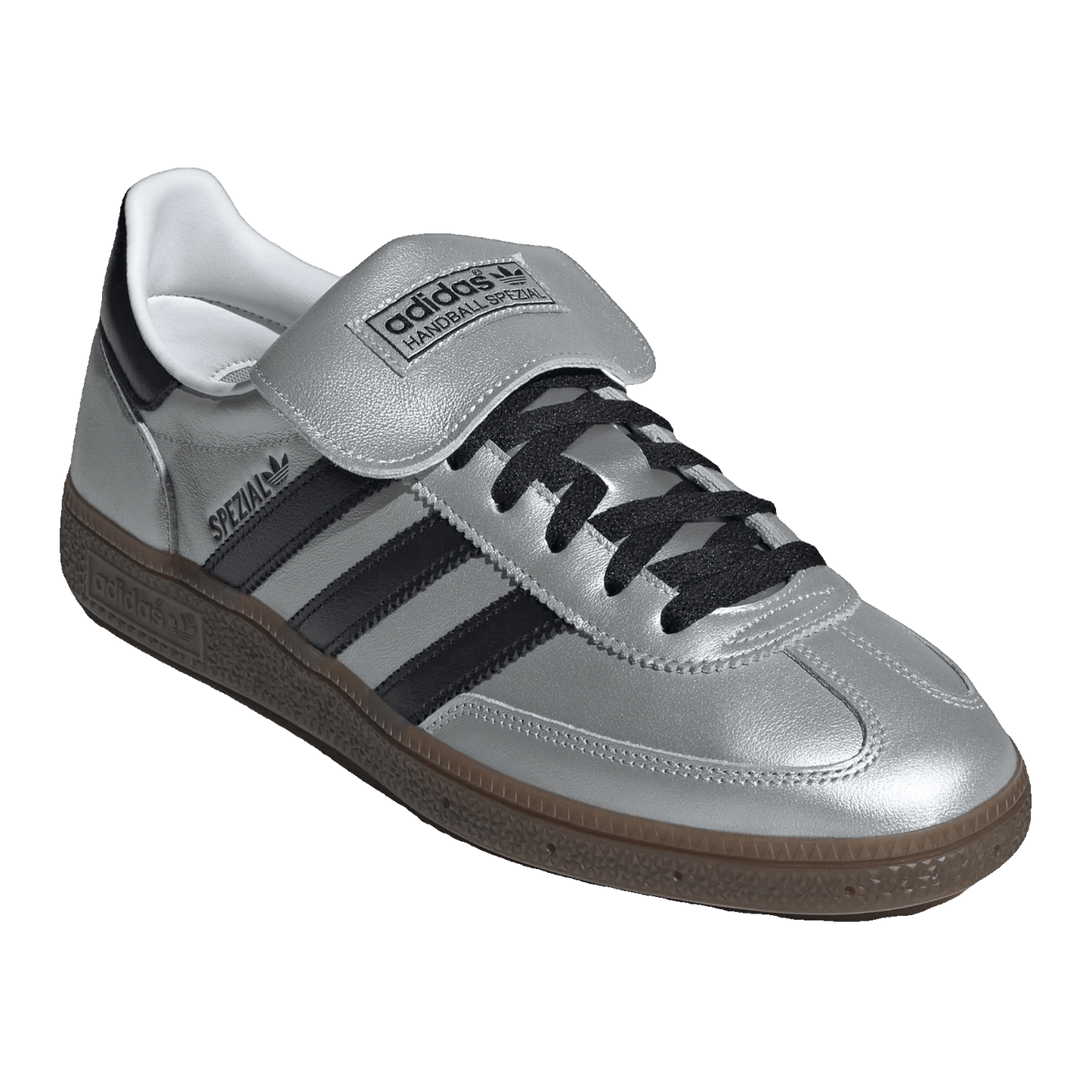 adidas Handball Spezial Silver Metallic Core Black Side JS0599