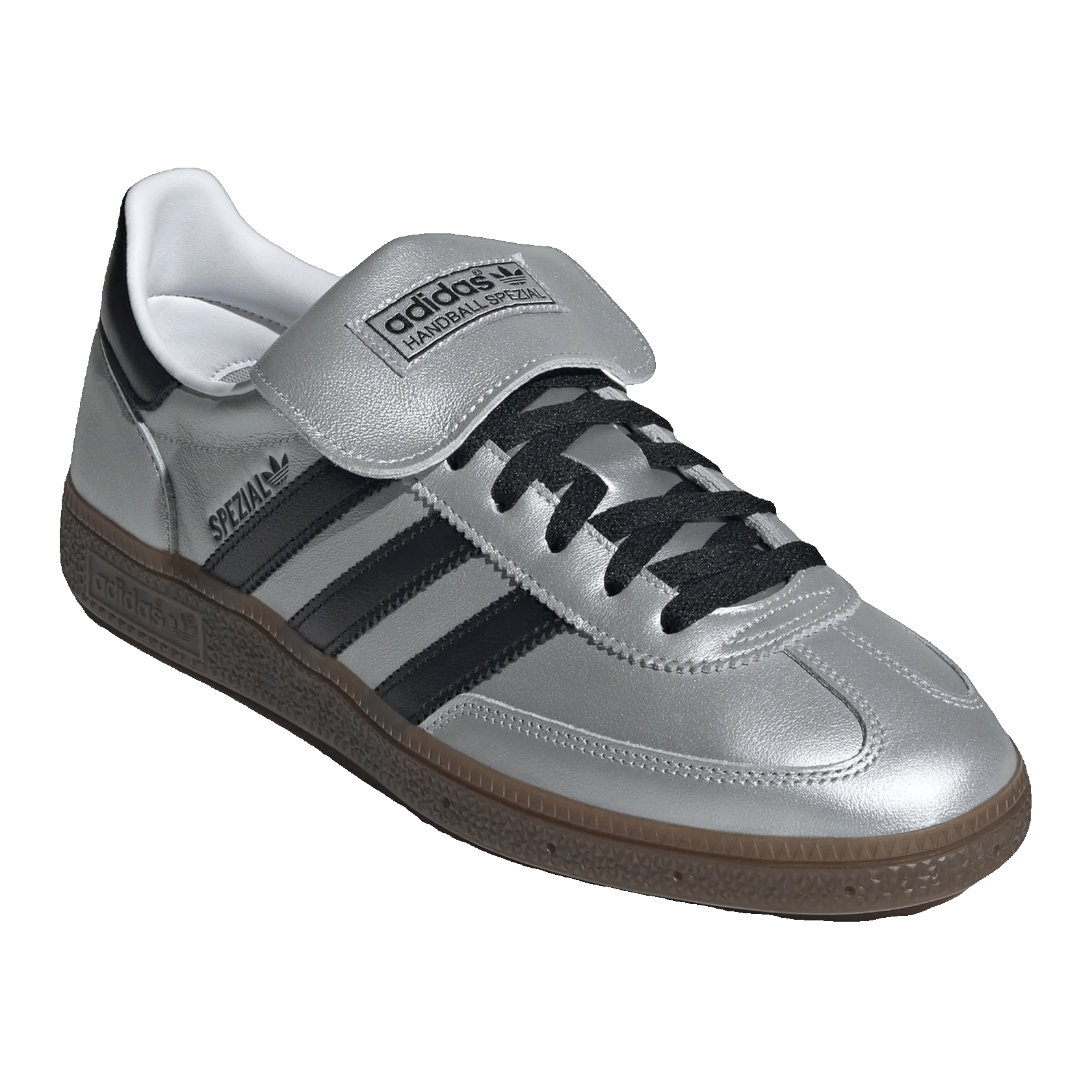adidas Handball Spezial Silver Metallic Core Black Side JS0599