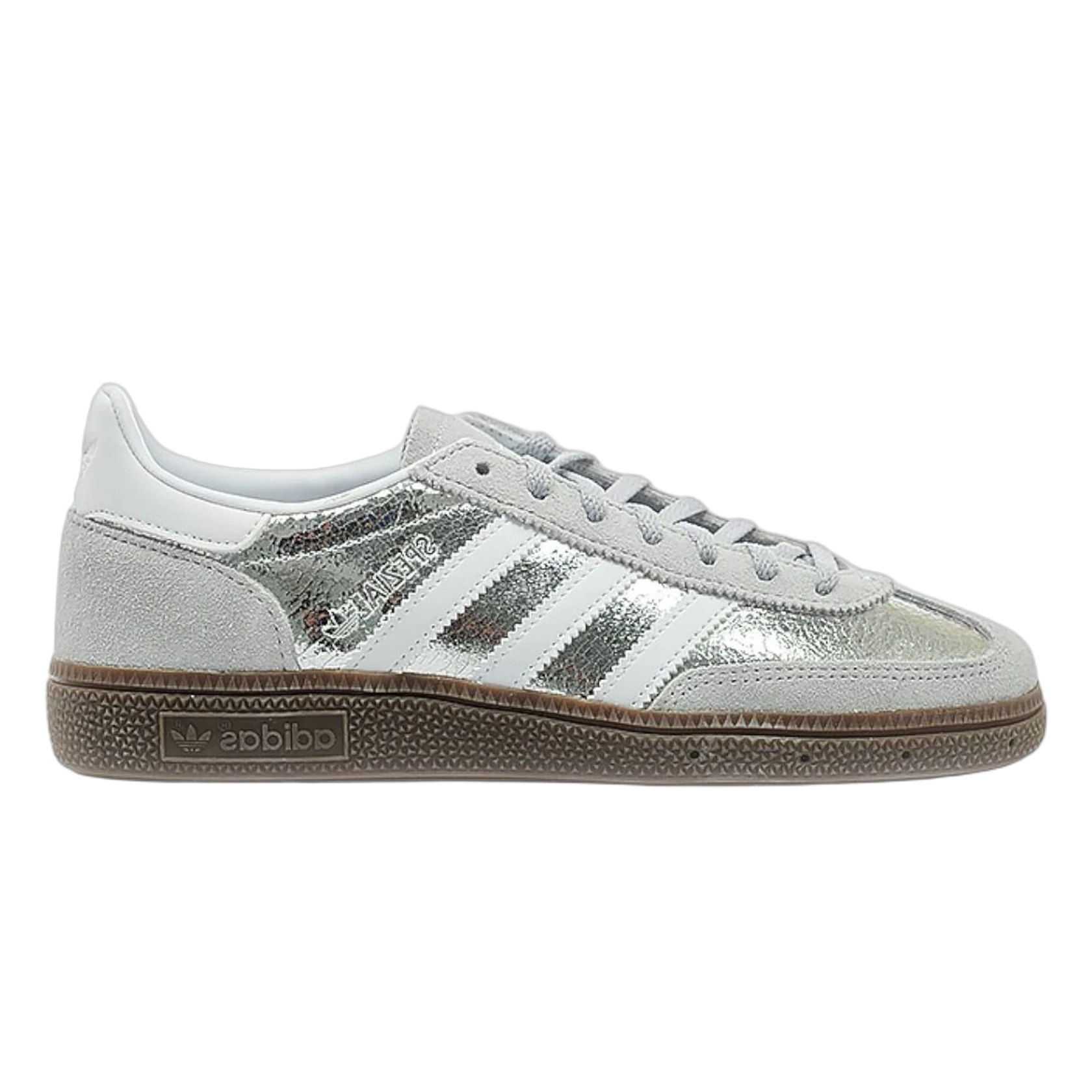 adidas Handball Spezial Silver White Cracked JR6511
