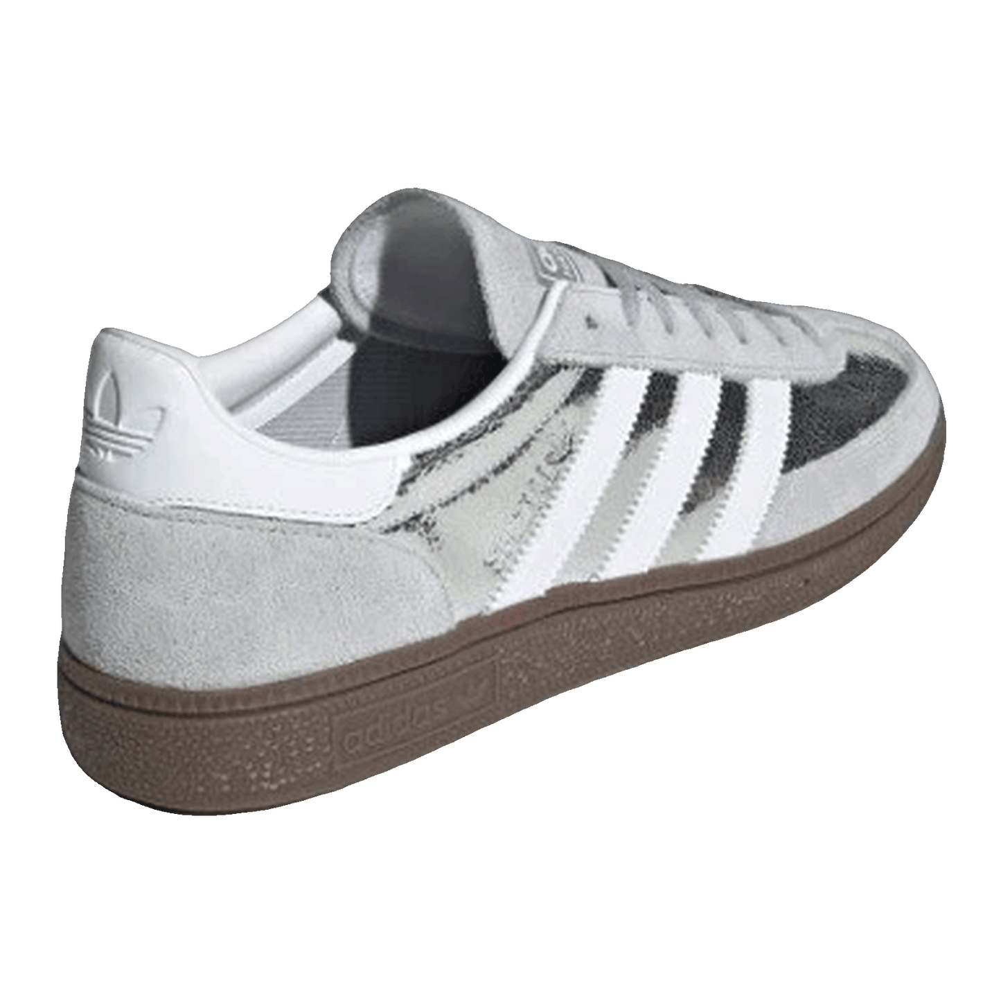adidas Handball Spezial Silver White Cracked Back JR6511