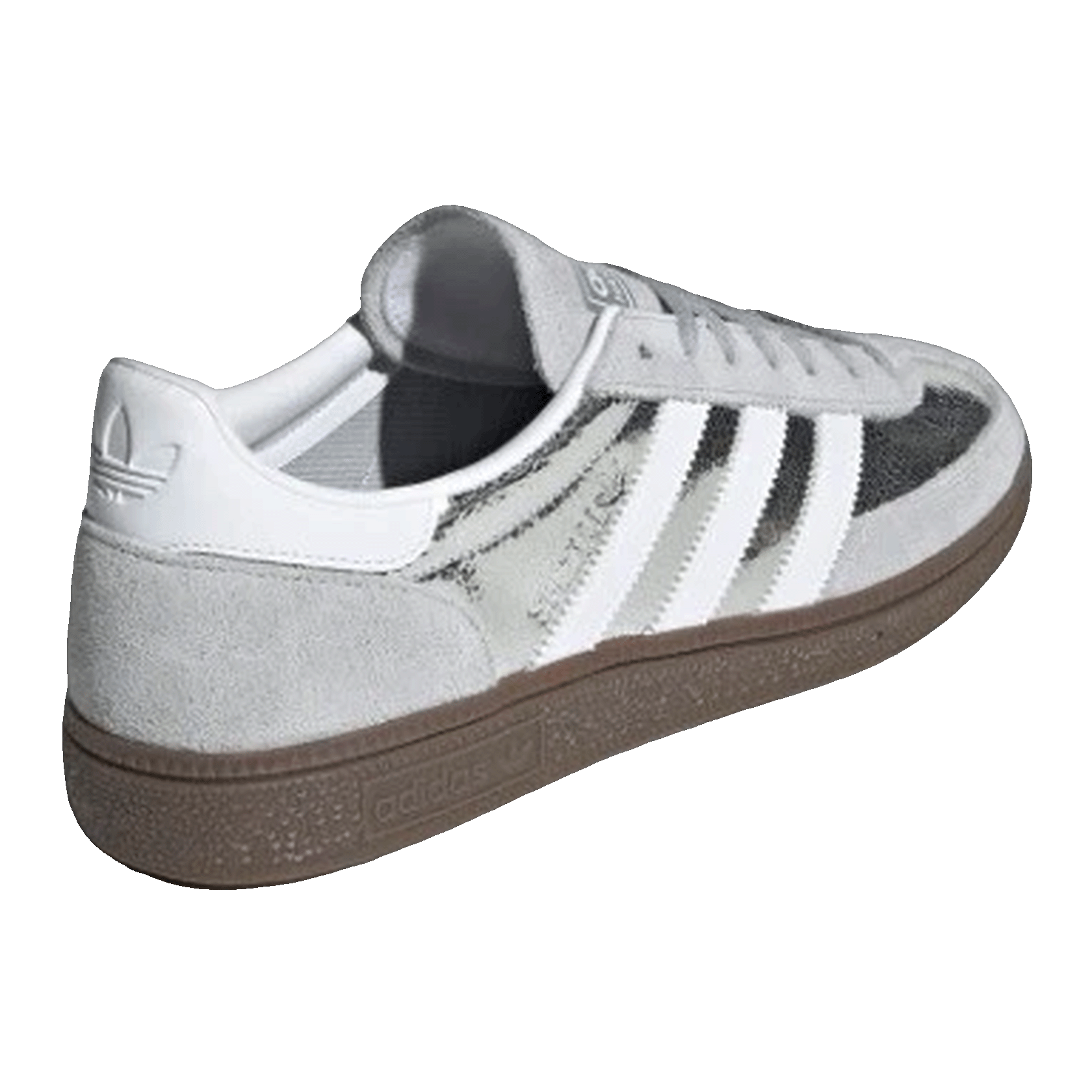 adidas Handball Spezial Silver White Cracked Back JR6511