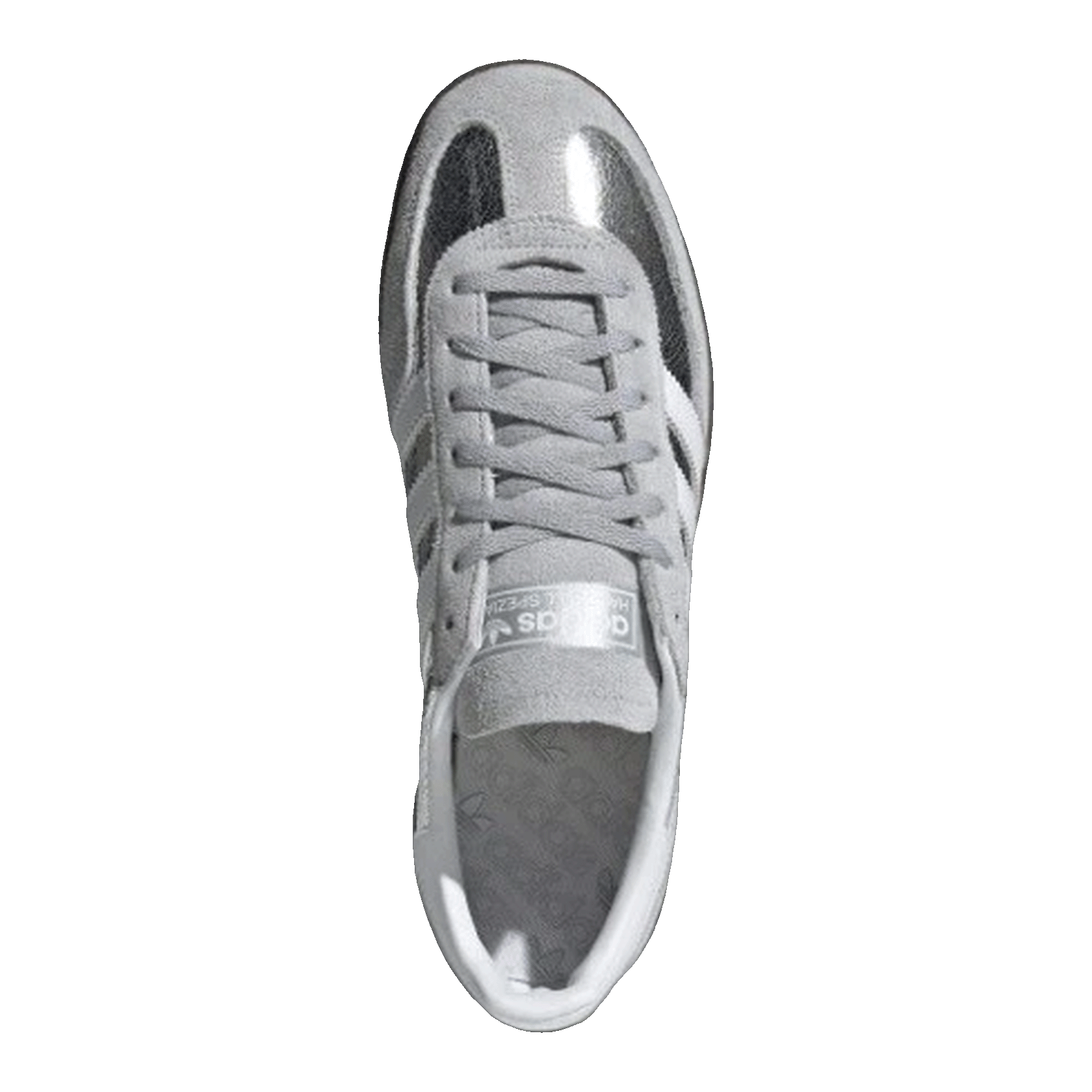 adidas Handball Spezial Silver White Cracked Oben JR6511