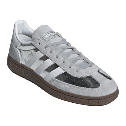 adidas Handball Spezial Silver White Cracked Side JR6511