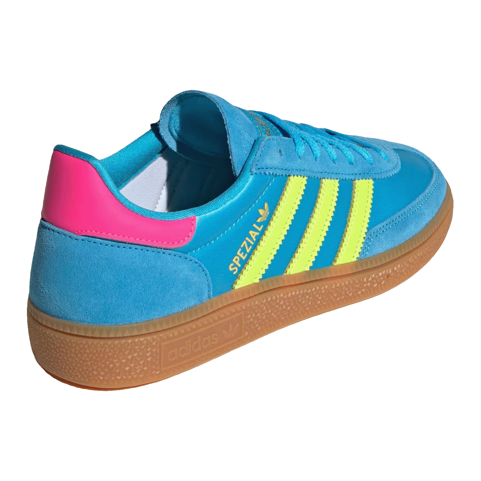 adidas Handball Spezial Sky Rush Solar Yellow Lucid Pink (W) Back
