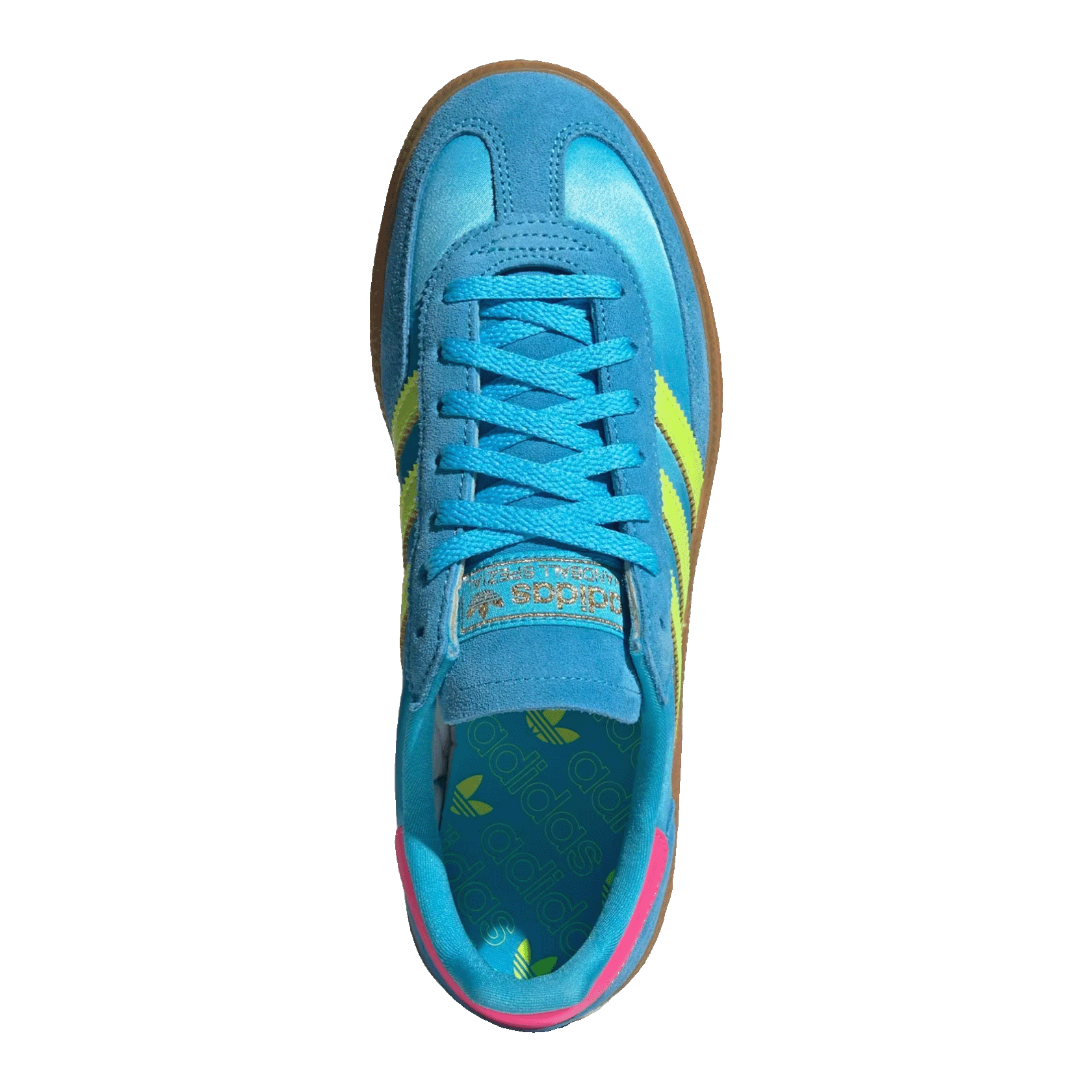 adidas Handball Spezial Sky Rush Solar Yellow Lucid Pink (W) Oben