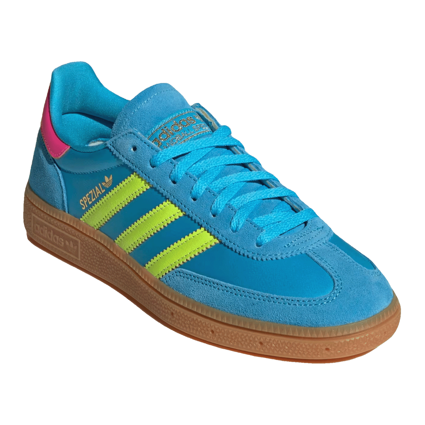 adidas Handball Spezial Sky Rush Solar Yellow Lucid Pink (W) Side