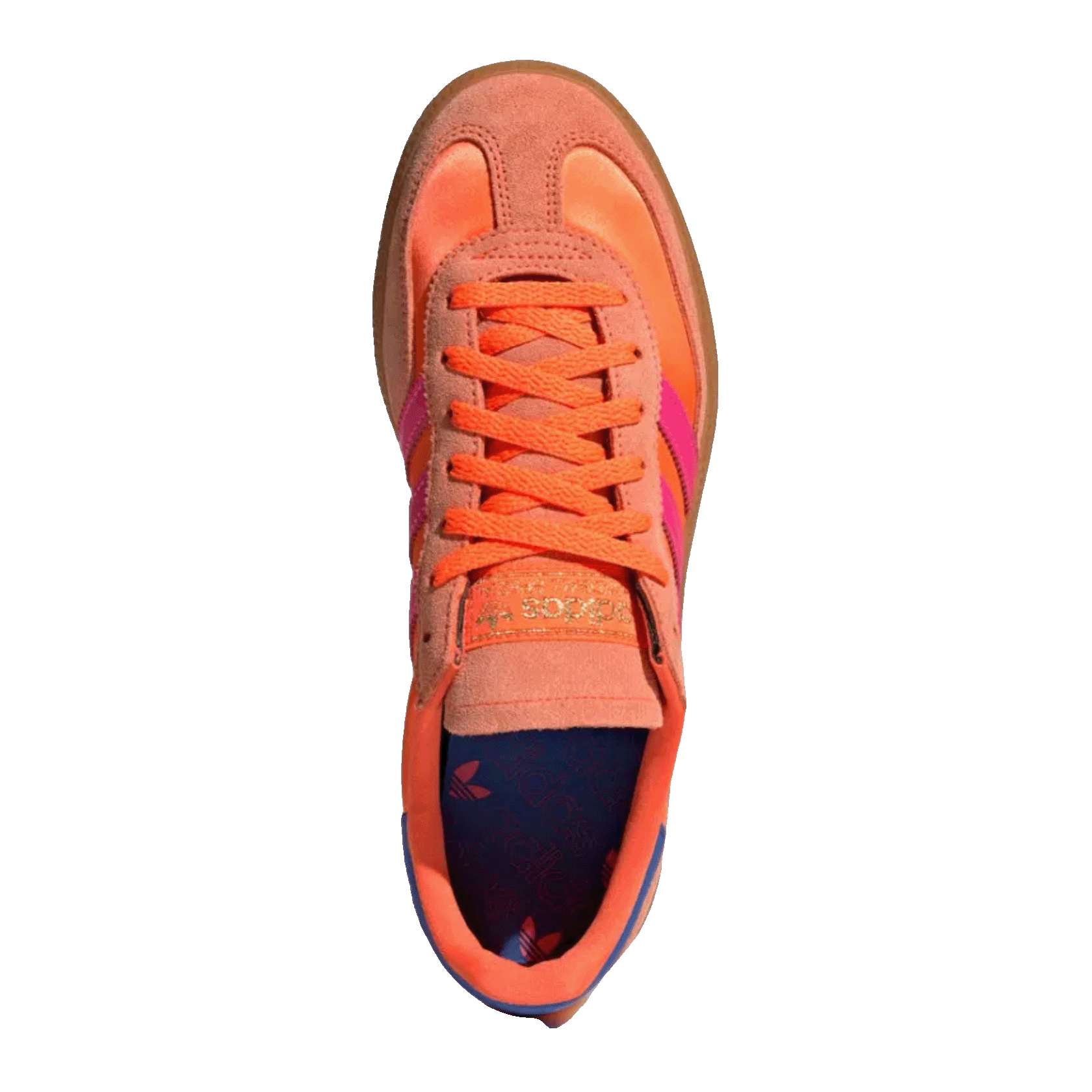 adidas Handball Spezial Solar Orange Lucid Pink (W) Oben