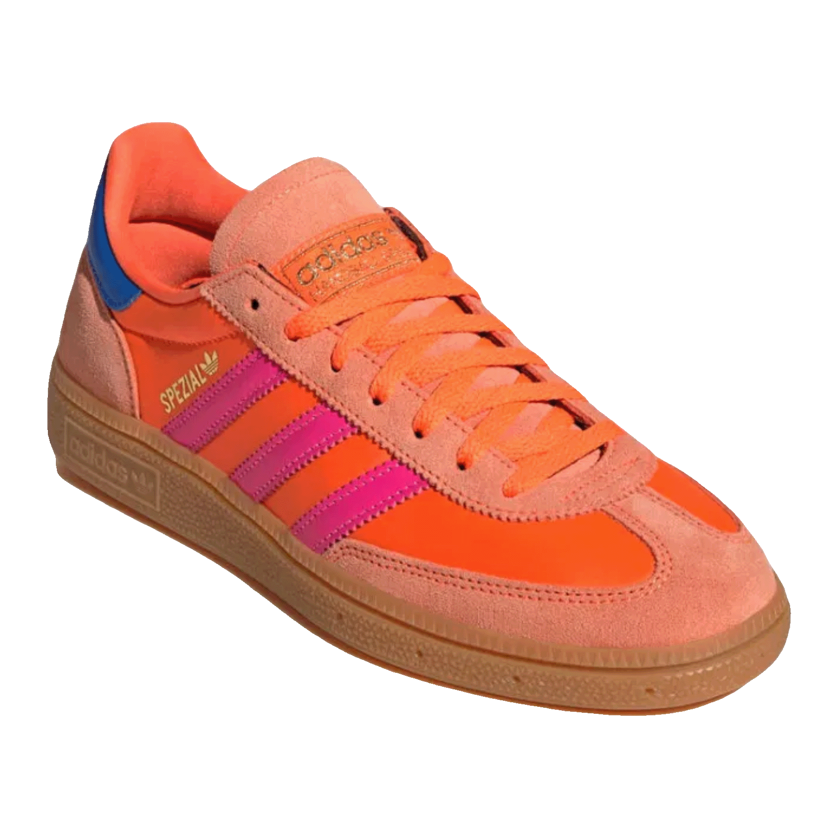 adidas Handball Spezial Solar Orange Lucid Pink (W) Side