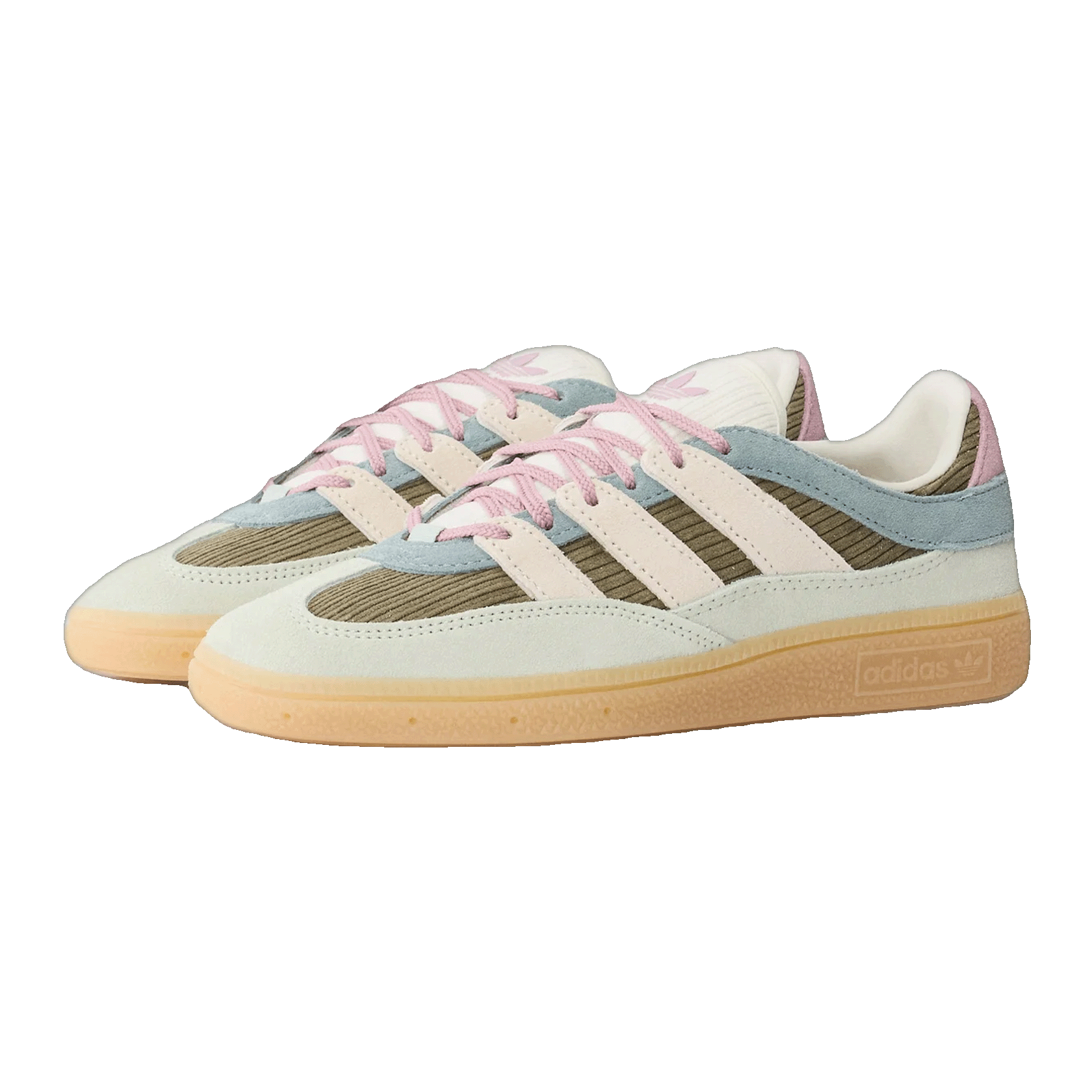 adidas Handball Spezial ST Olive Strata Linen Green (W) Side JQ7094