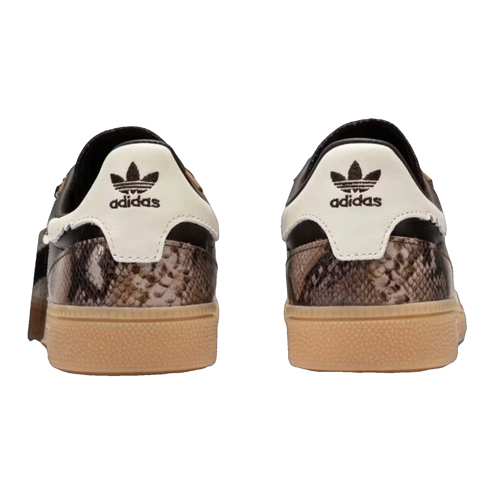 adidas Handball Spezial The Whitaker Group Do Not Duplicate Houston Rodeo Snakeskin Brown Black (W) Back KK5007