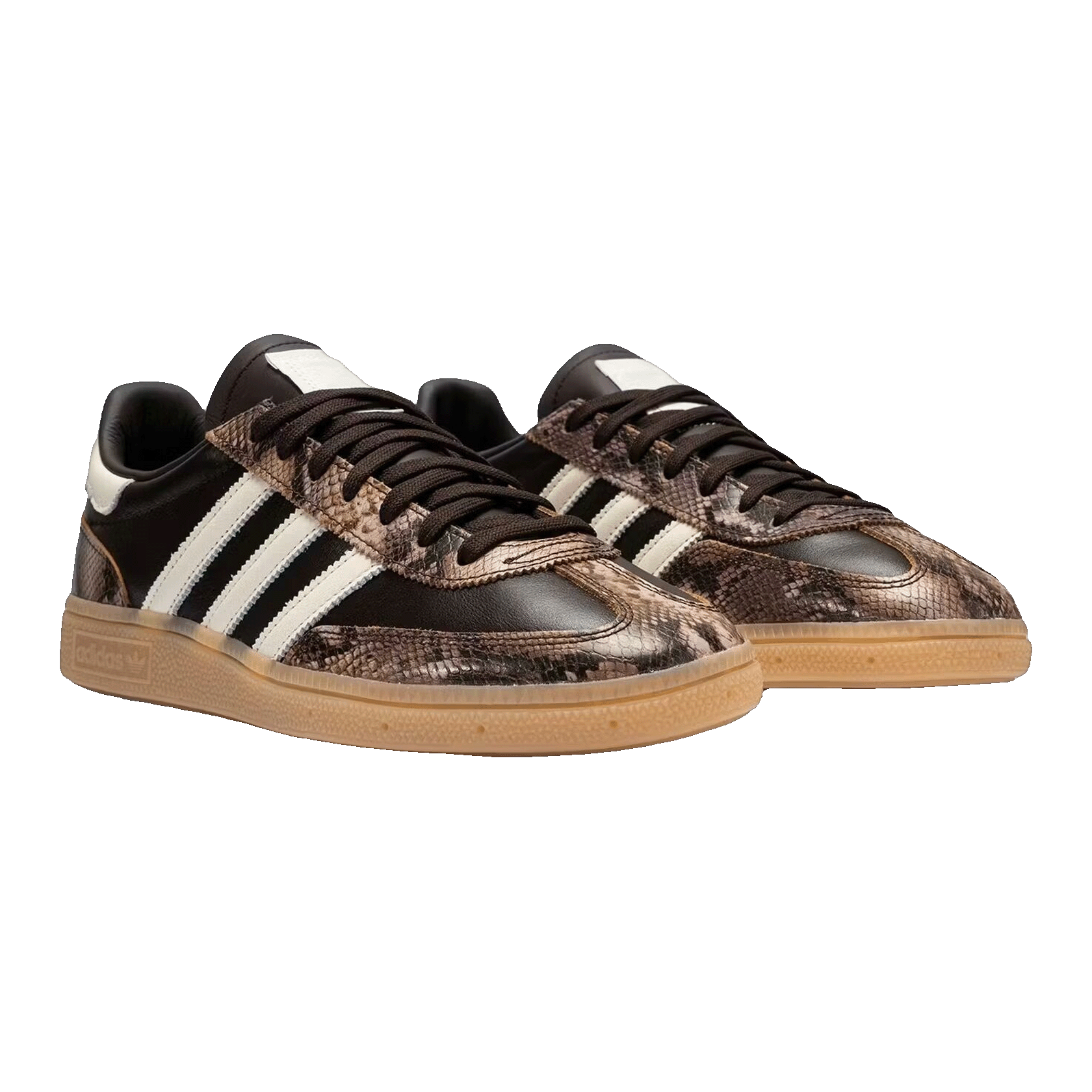 adidas Handball Spezial The Whitaker Group Do Not Duplicate Houston Rodeo Snakeskin Brown Black (W) Side KK5007