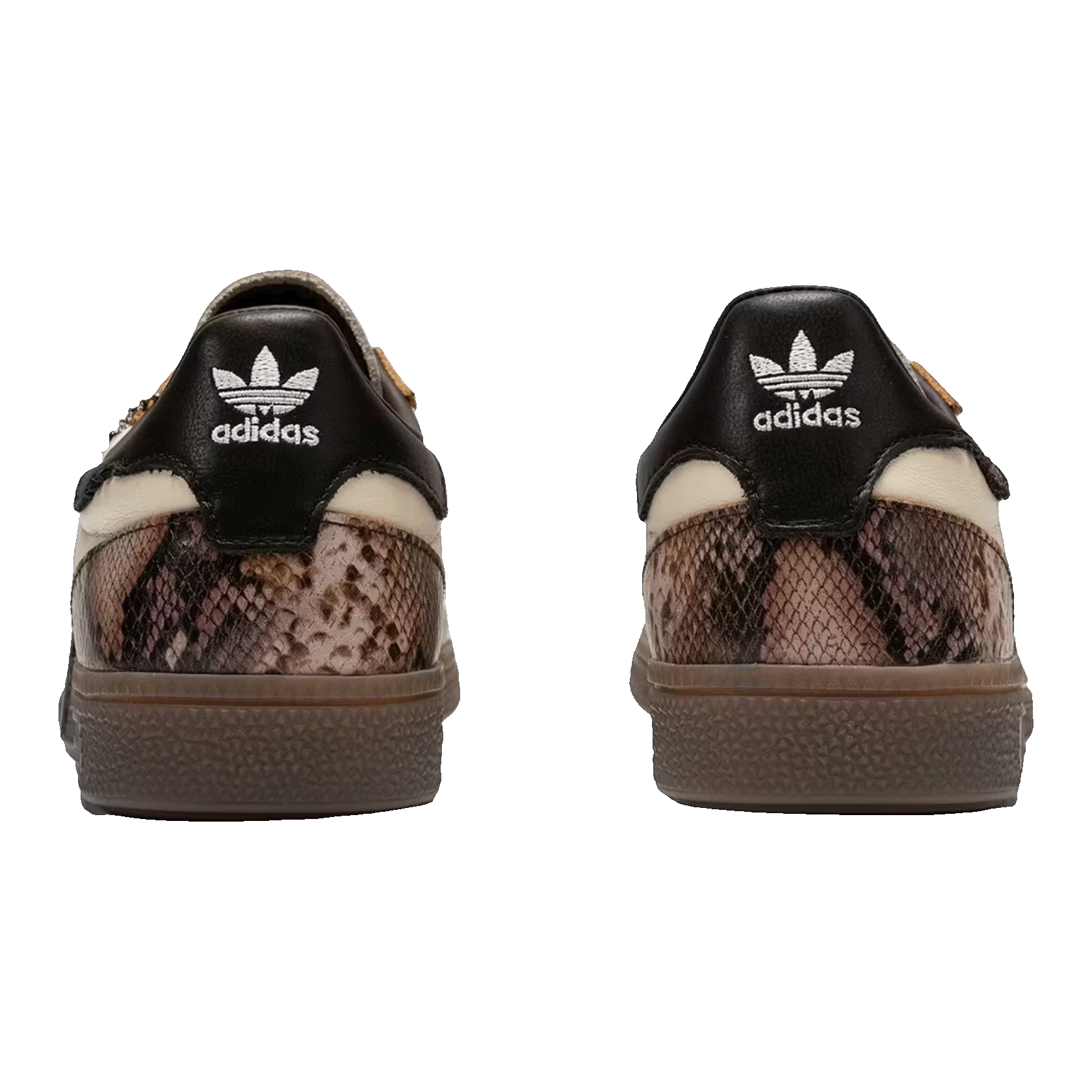 adidas Handball Spezial The Whitaker Group Do Not Duplicate Houston Rodeo Snakeskin Brown White (W) Back KJ0757