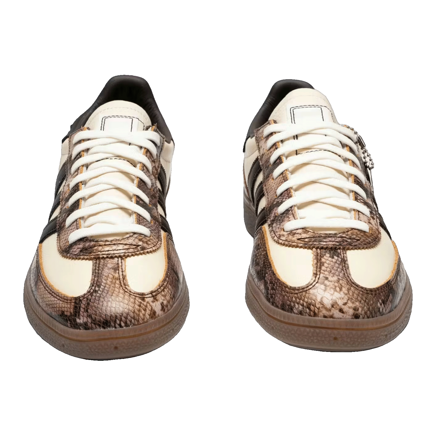 adidas Handball Spezial The Whitaker Group Do Not Duplicate Houston Rodeo Snakeskin Brown White (W) Oben KJ0757