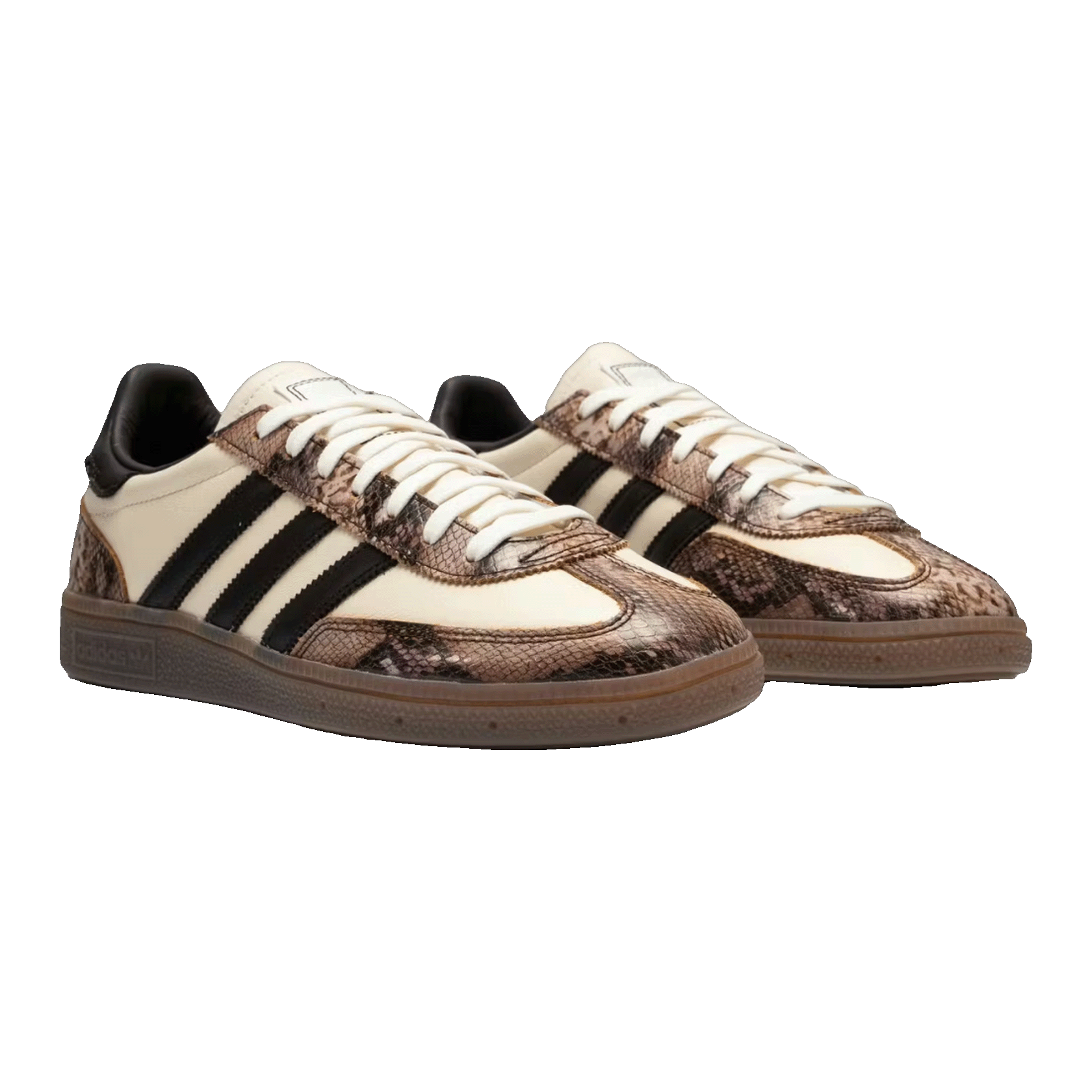 adidas Handball Spezial The Whitaker Group Do Not Duplicate Houston Rodeo Snakeskin Brown White (W) Side KJ0757