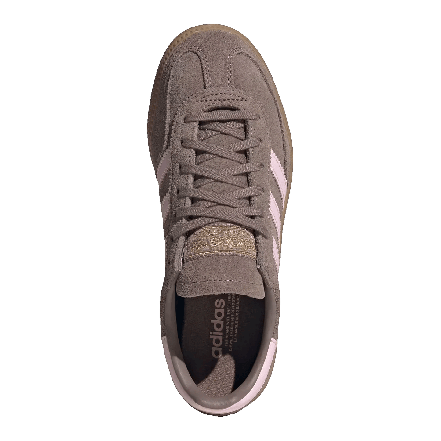 adidas Handball Spezial Trace Brown Clear Pink (GS) Oben HQ5039